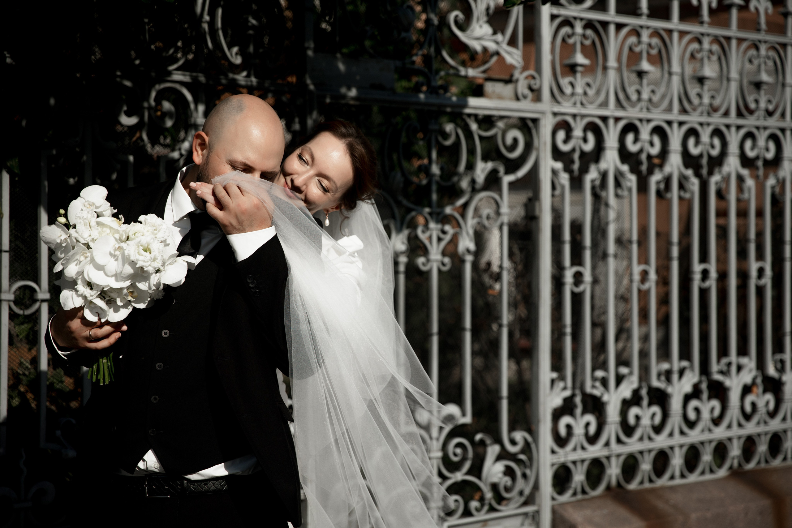 Свадебная фотосессия во Дворце Нарышкиных-Трубецких. Свадебный фотограф в Санкт-Петербурге Никита Кузякин