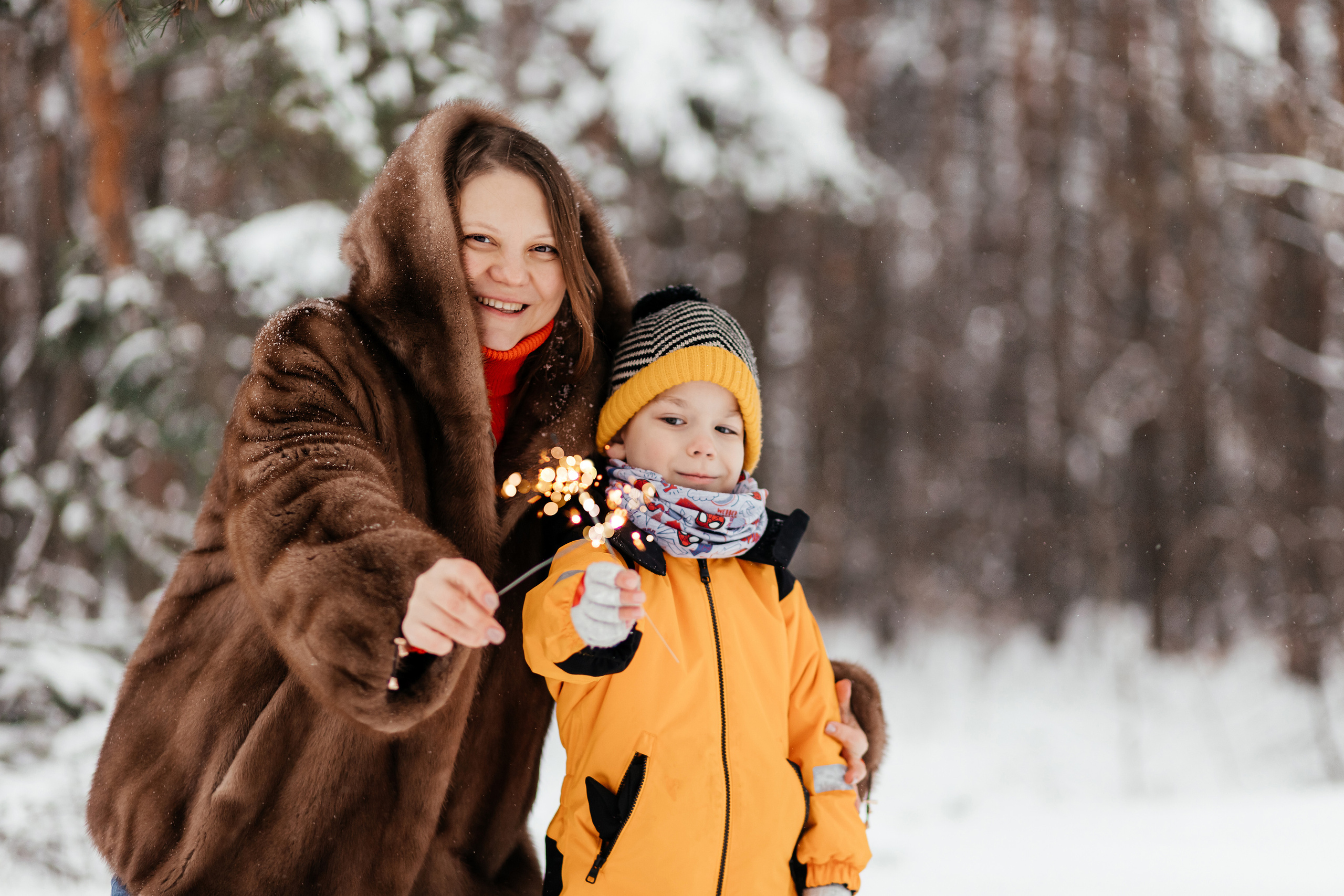 Зимняя сказка. Семейный фотограф в Минске Приболовец Светлана