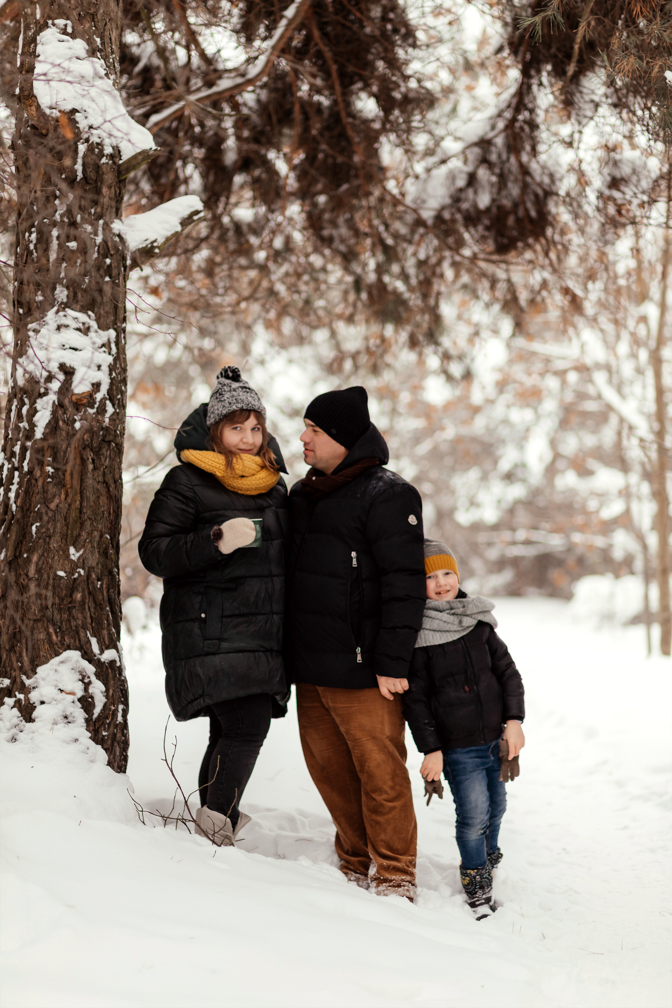Зимняя сказка. Семейный фотограф в Минске Приболовец Светлана