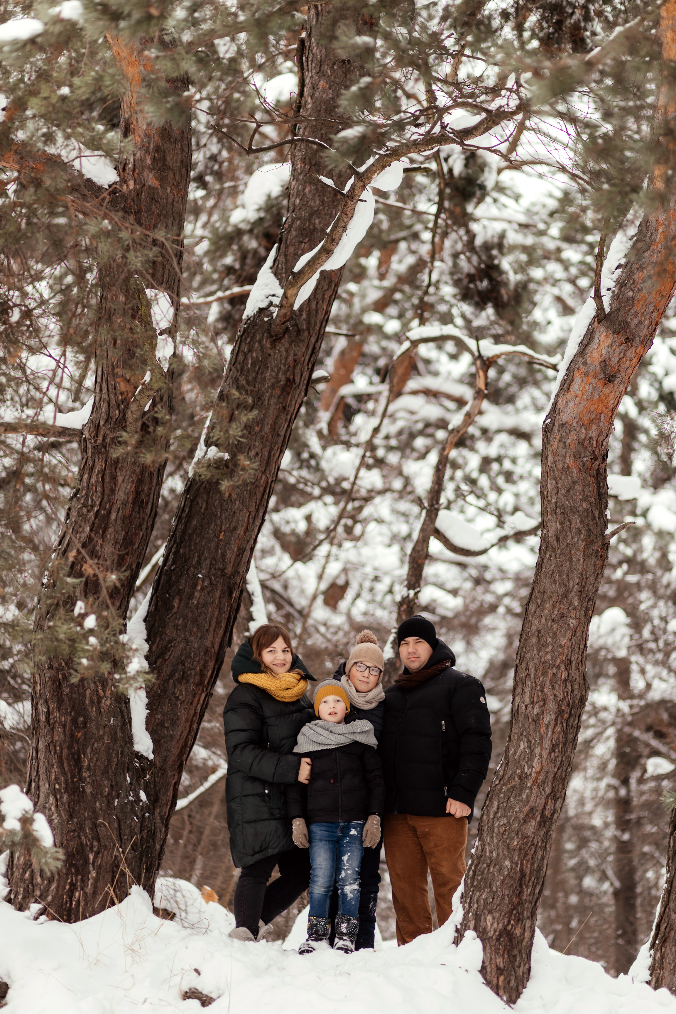 Зимняя сказка. Семейный фотограф в Минске Приболовец Светлана