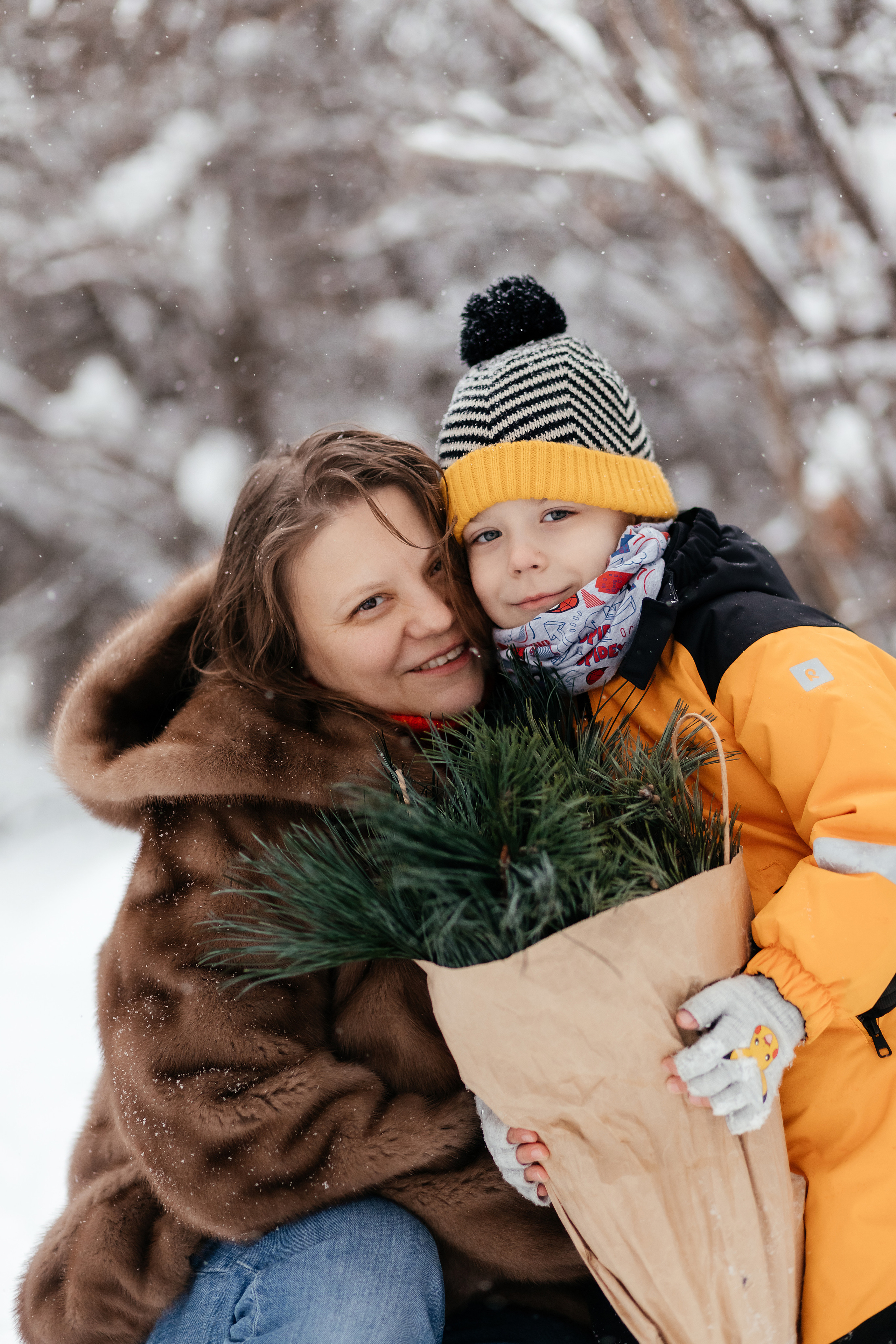 Зимняя сказка. Семейный фотограф в Минске Приболовец Светлана