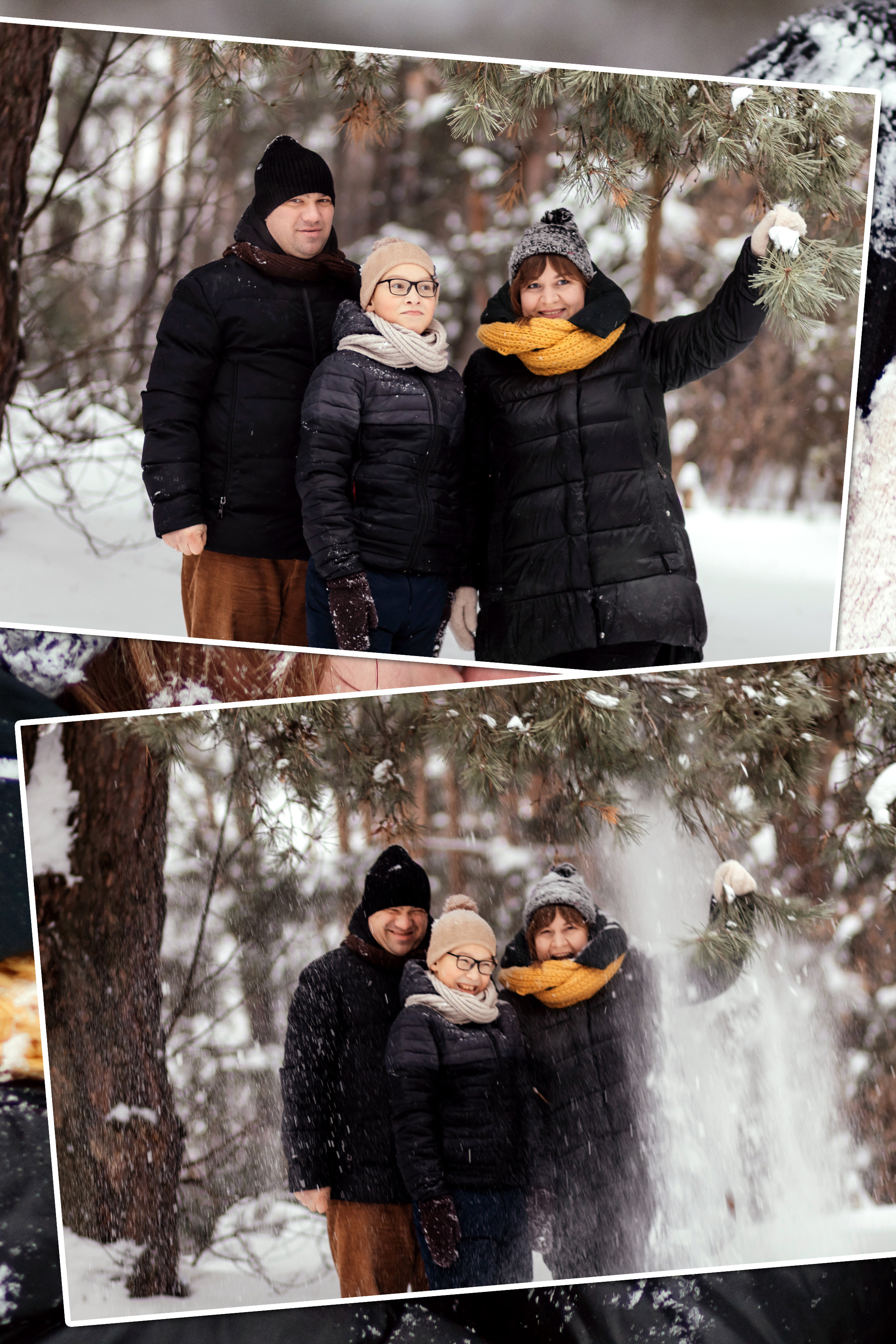 Зимняя сказка. Семейный фотограф в Минске Приболовец Светлана