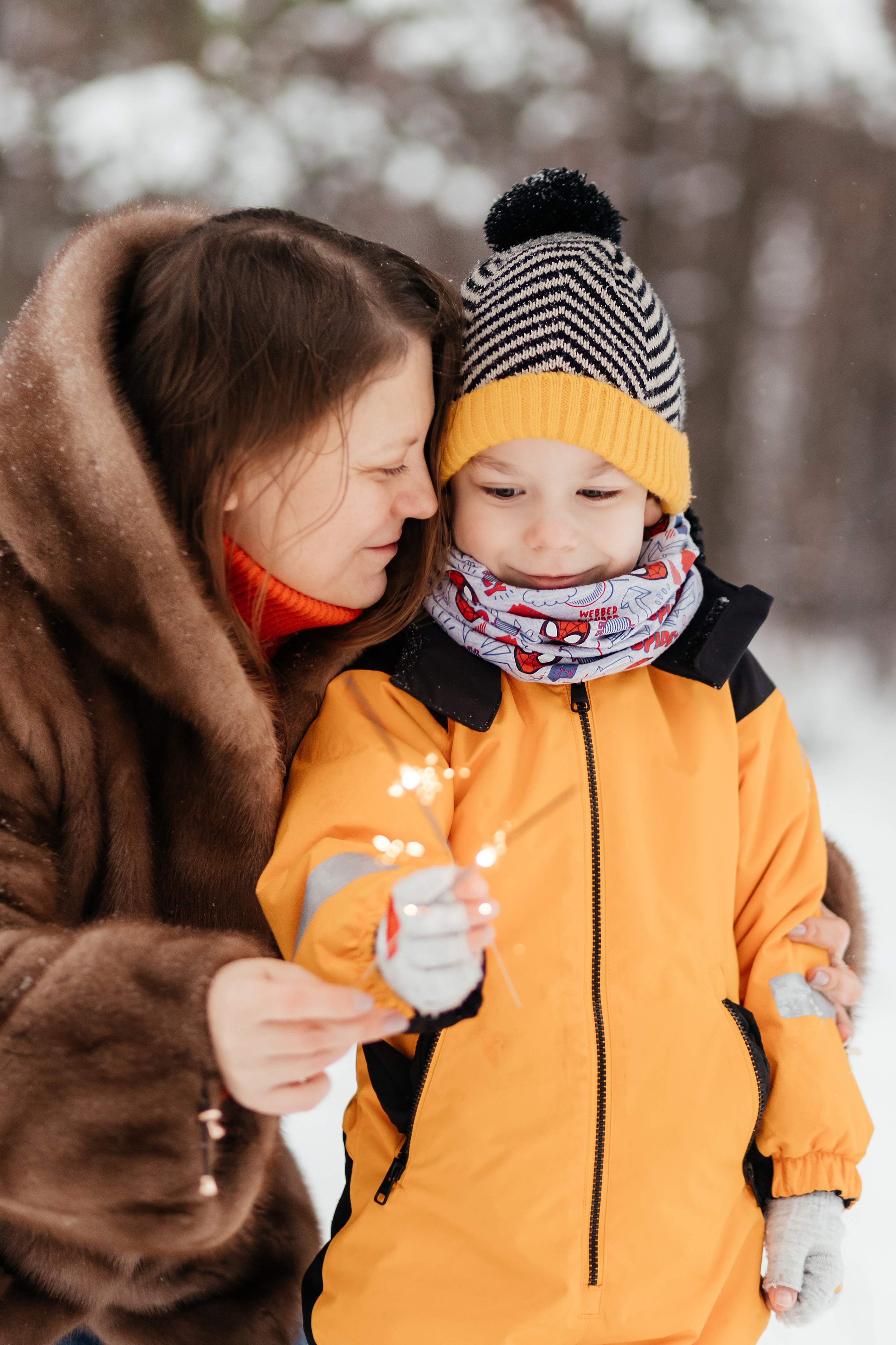 Зимняя сказка. Семейный фотограф в Минске Приболовец Светлана