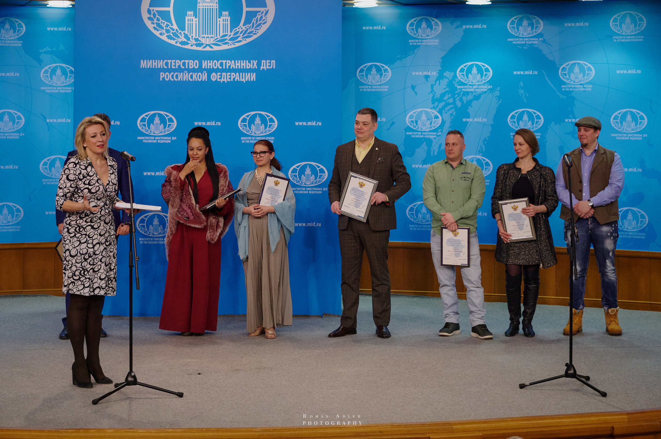 Презентация киноленты «Black to USSR». Фотограф Роман Адлер