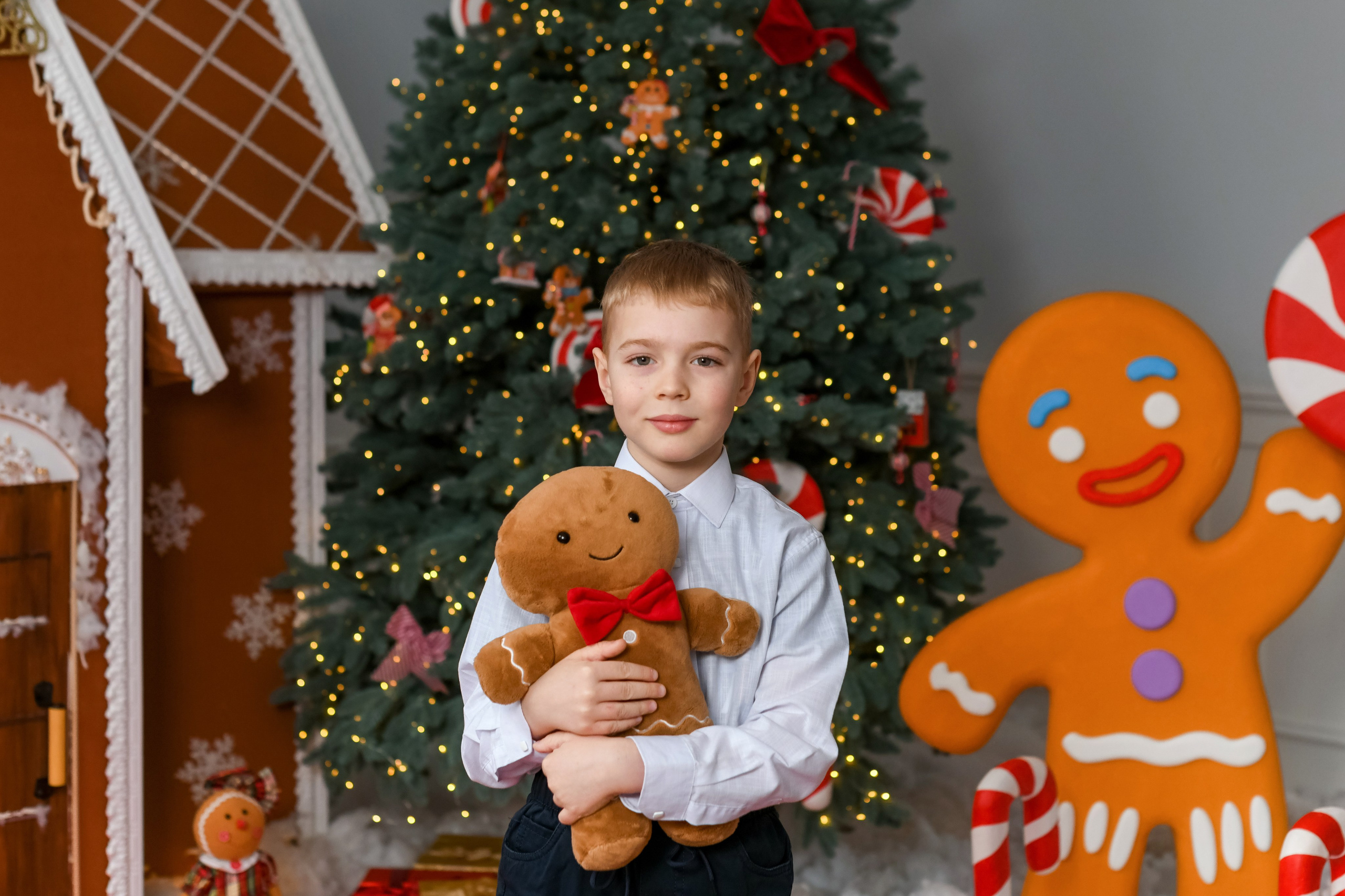 Новогодняя семейная фотосессия! Галина с Максимом и Матвеем!. Детский фотограф в Донецке Марина Пилипенко