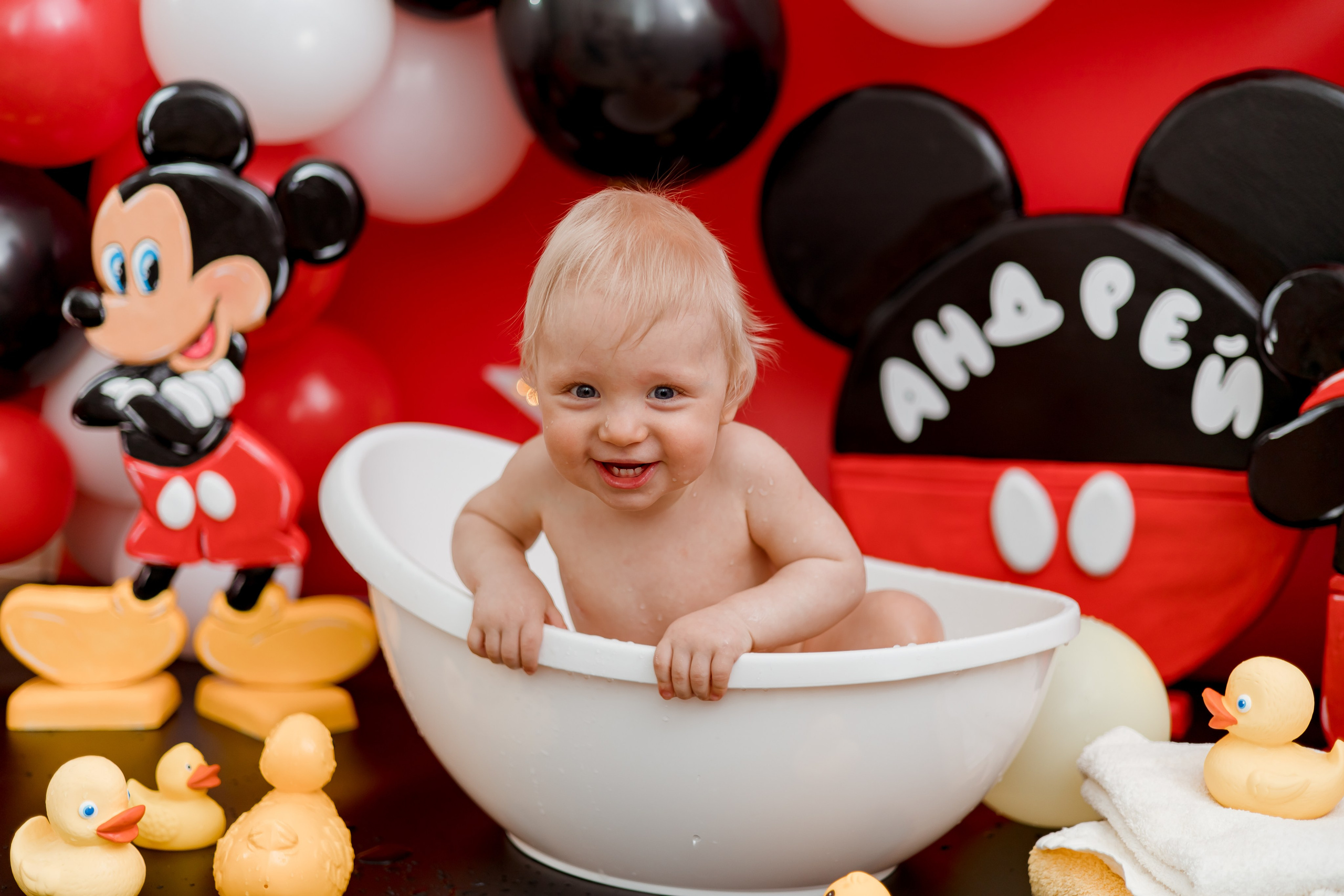 Андрей, 1 годик. Семейный и детский фотограф в Железногорске Саламахо Ольга
