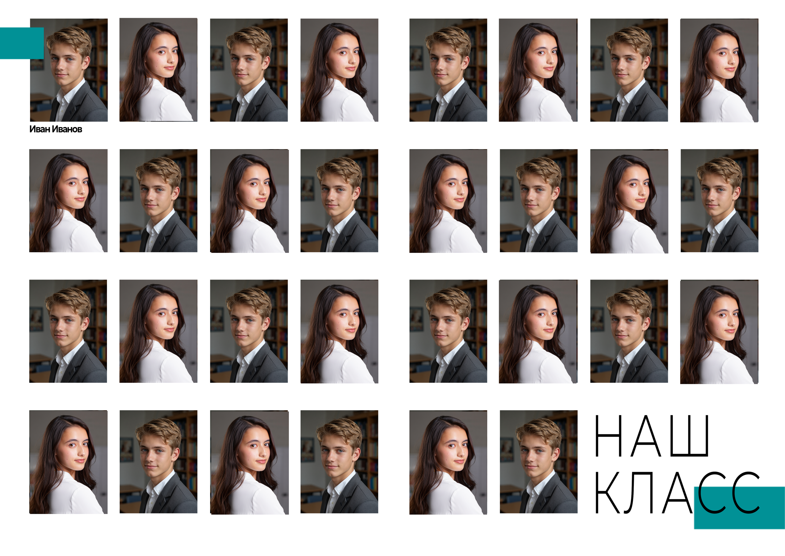 Дизайн школьной виньетки