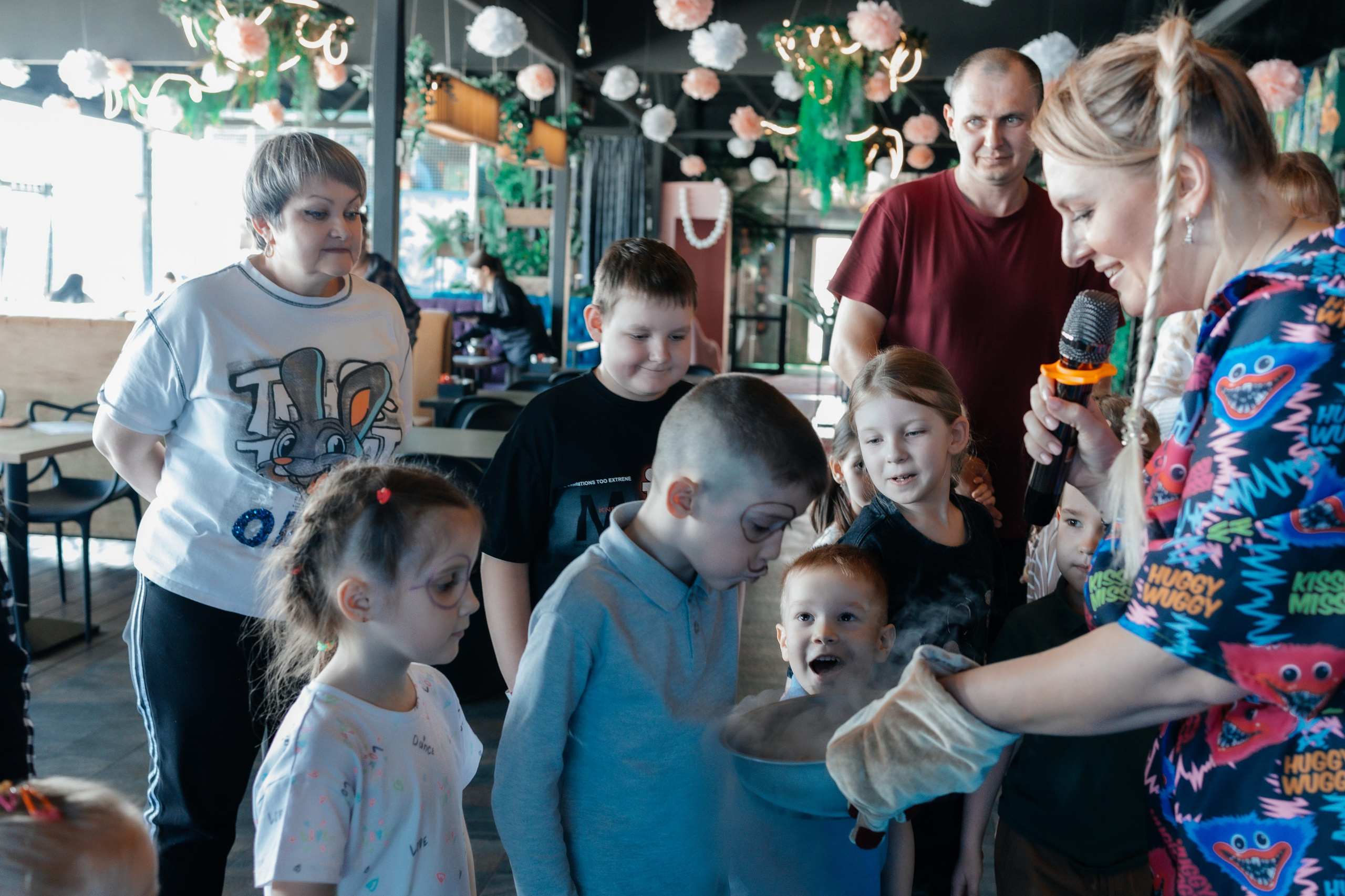 Шоу с жидким азотом. Семейный и детский фотограф в Славгороде Анастасия Винс