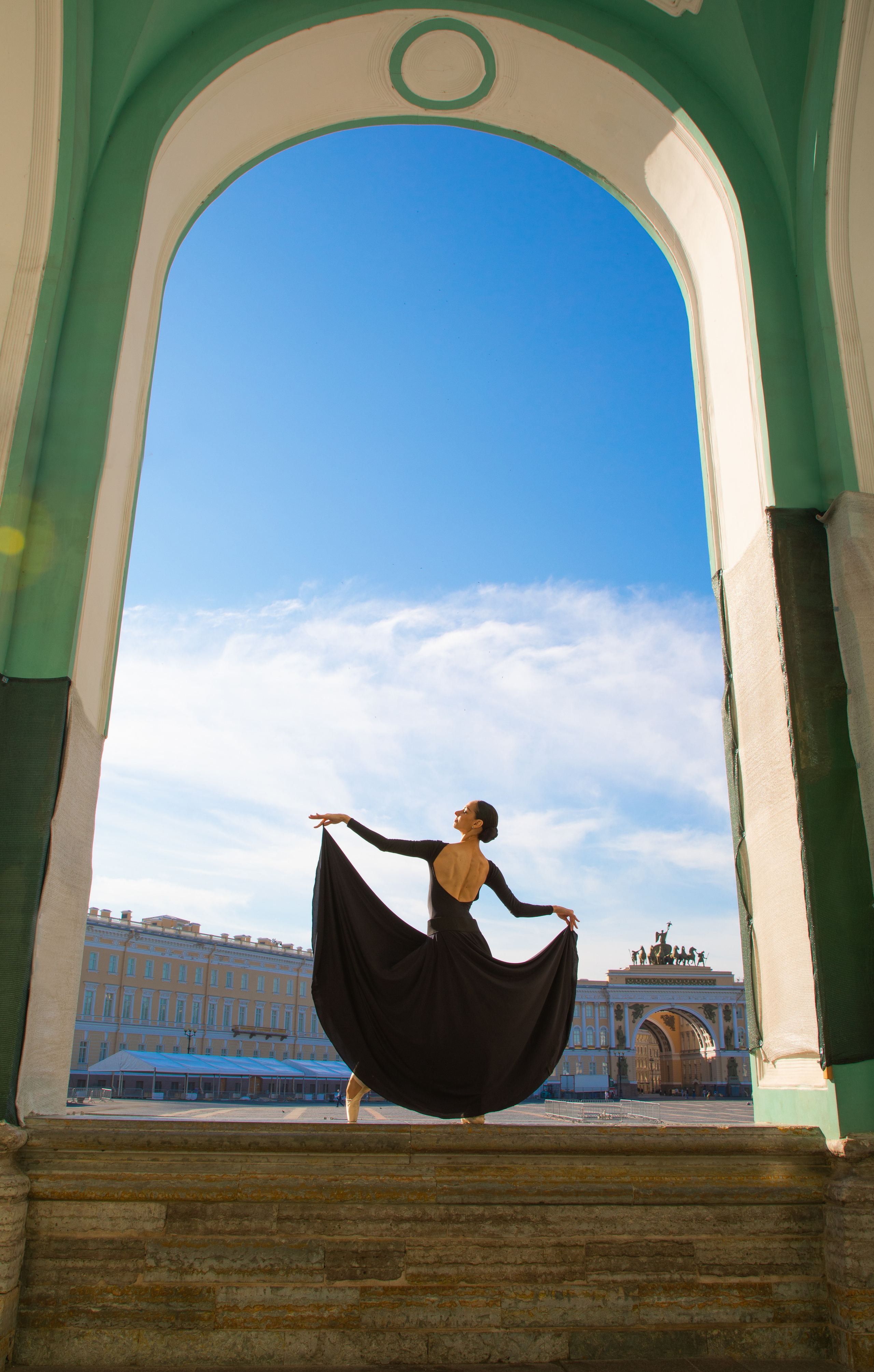 Фотосессия Маргариты. Дворцовая площадь. г. Санкт-Петербург. Сценический и портретный фотограф Галина Макарова