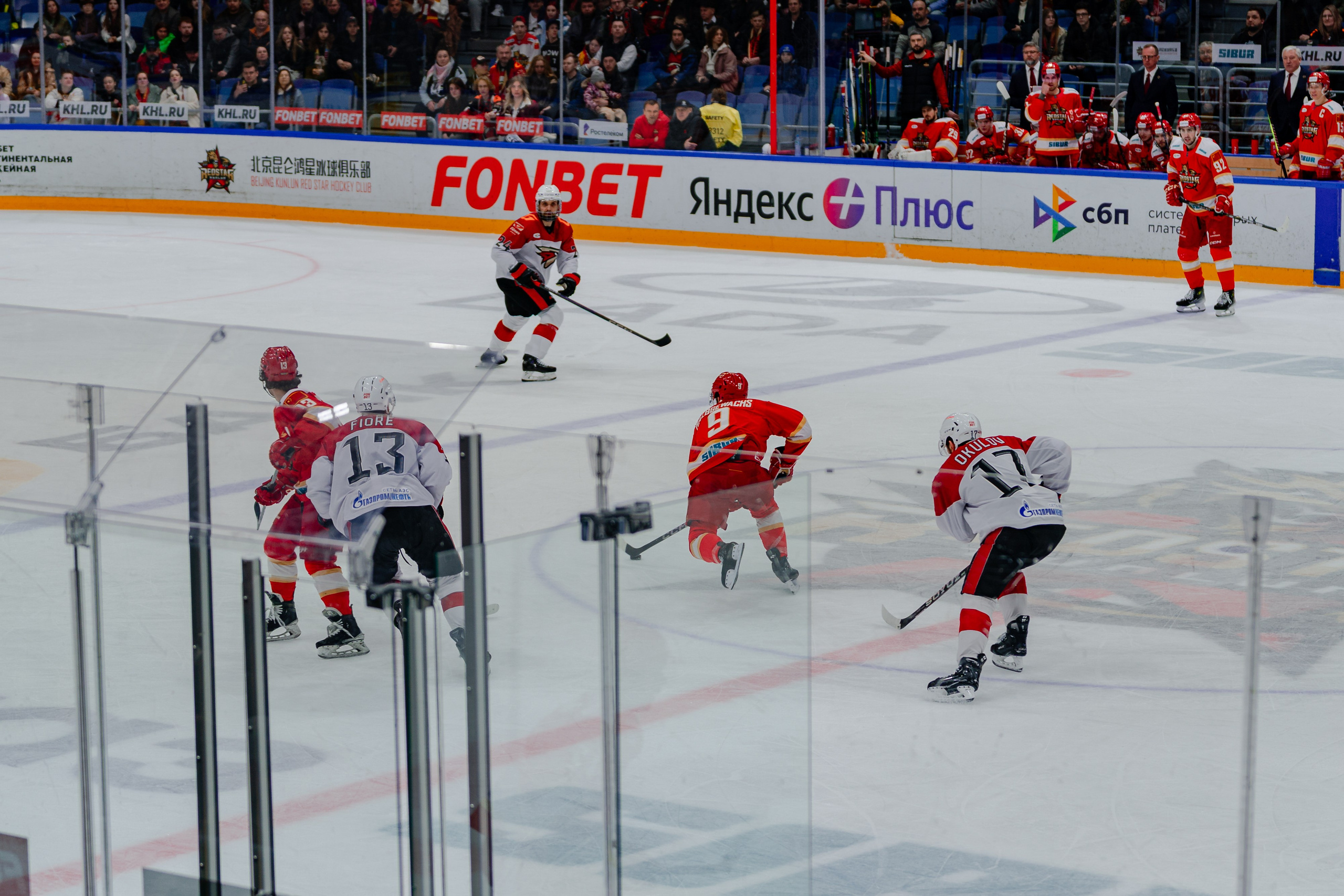 КХЛ КУНЬЛУНЬ РС — АВАНГАРД 22 МАРТА 2025. Репортажный фотограф в Москве Измалков Артем
