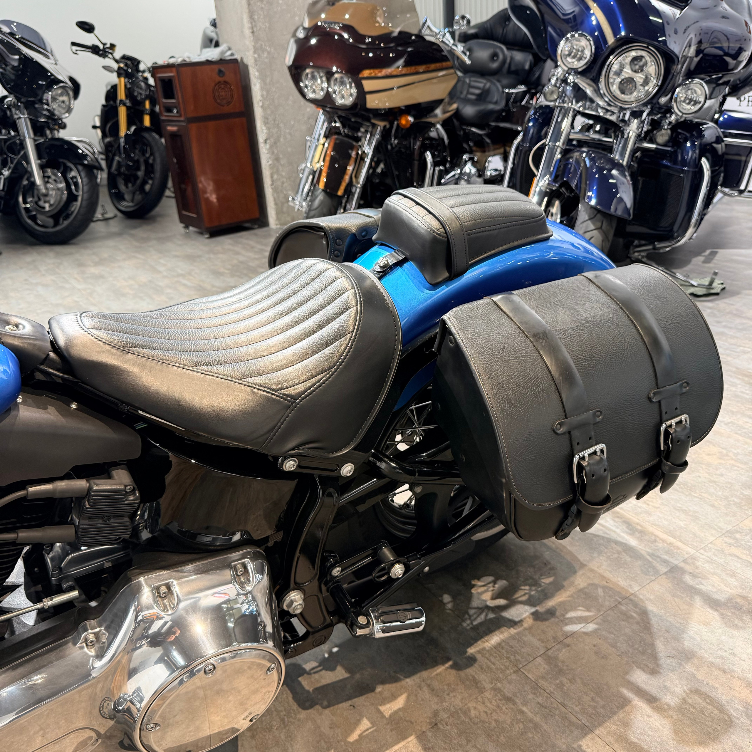 2013 HD Softail Slim ABS Big Blue Pearl (VIN *5HD*7751). Hello Davidson, Москва. Только хорошие мотоциклы…
