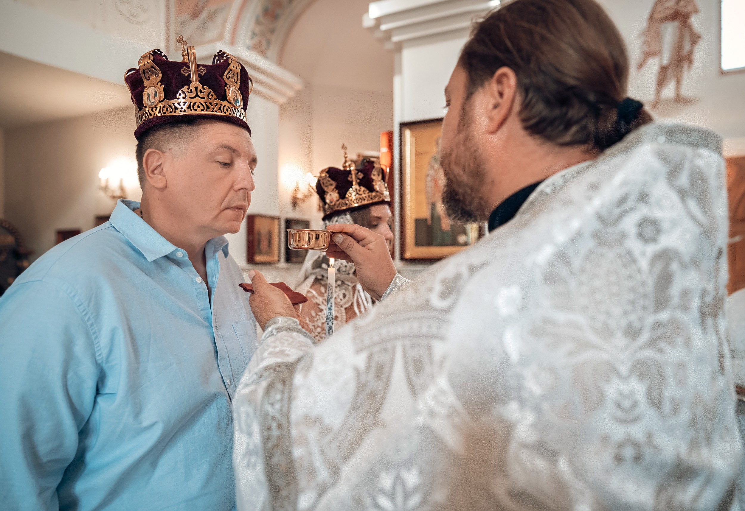 Венчание в храме Вознесения Господне г. Севастополь. Церковный фотограф Севастополь