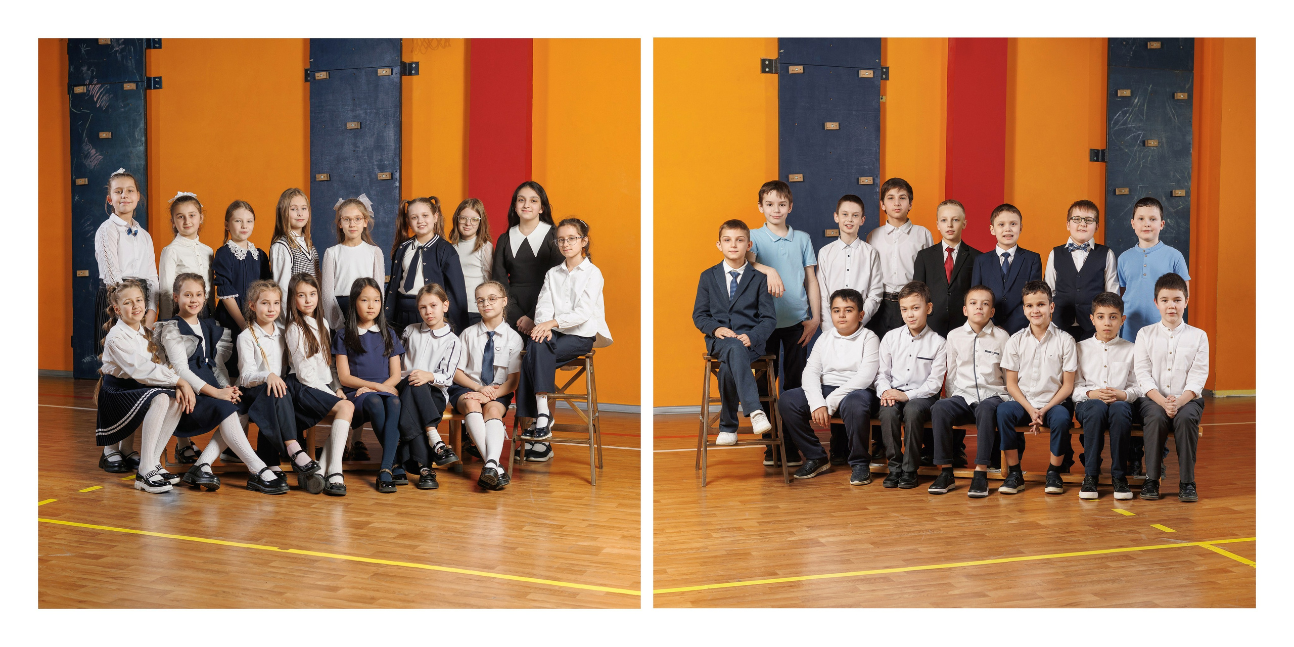 Одинцово 4-й класс (индив.альбом). Выпускные альбомы, школьные фотографии, детский сад, Москва и Московская область