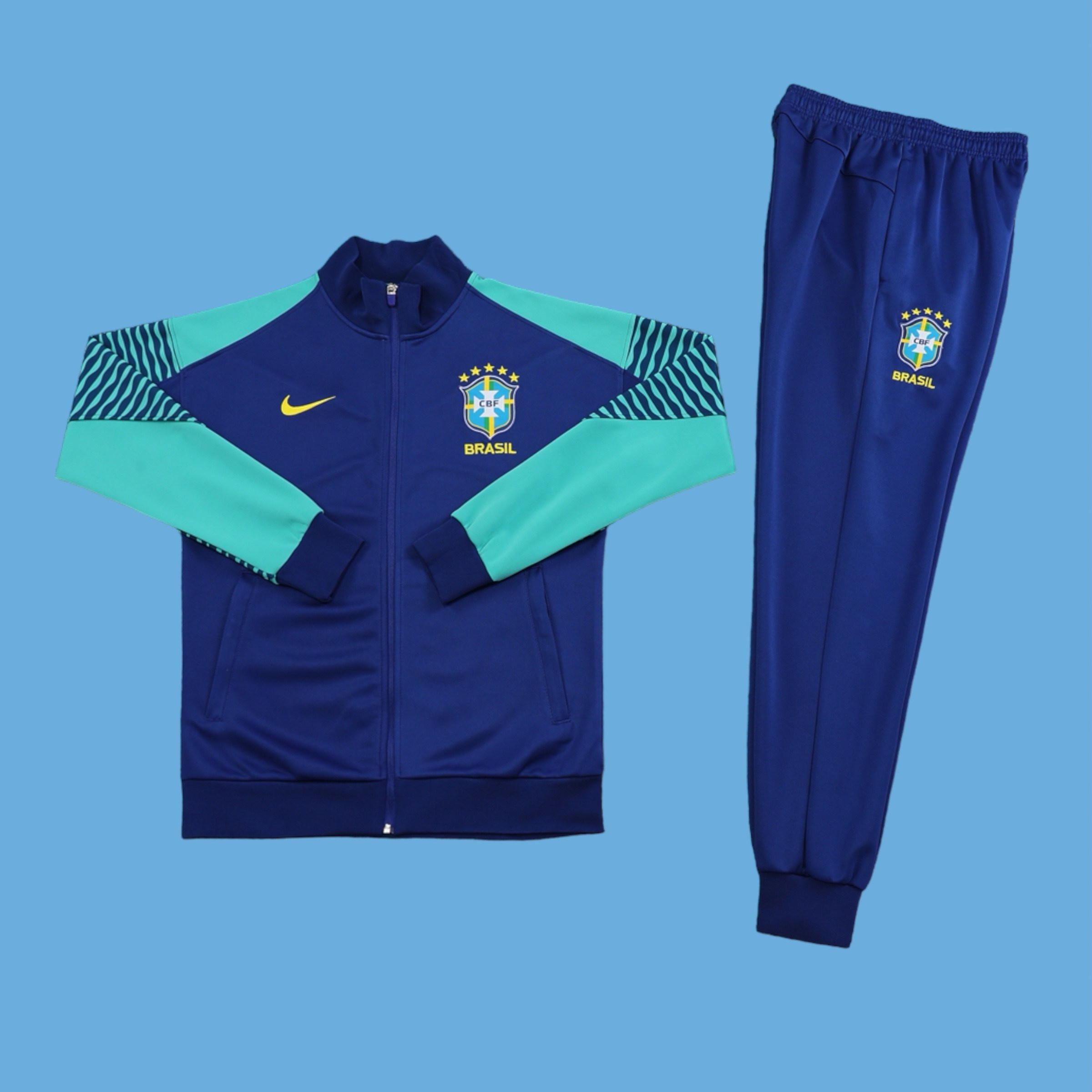 Костюм для тренировок сборной Бразилии 2024 купить. Футбольный магазин — ssw_magazin