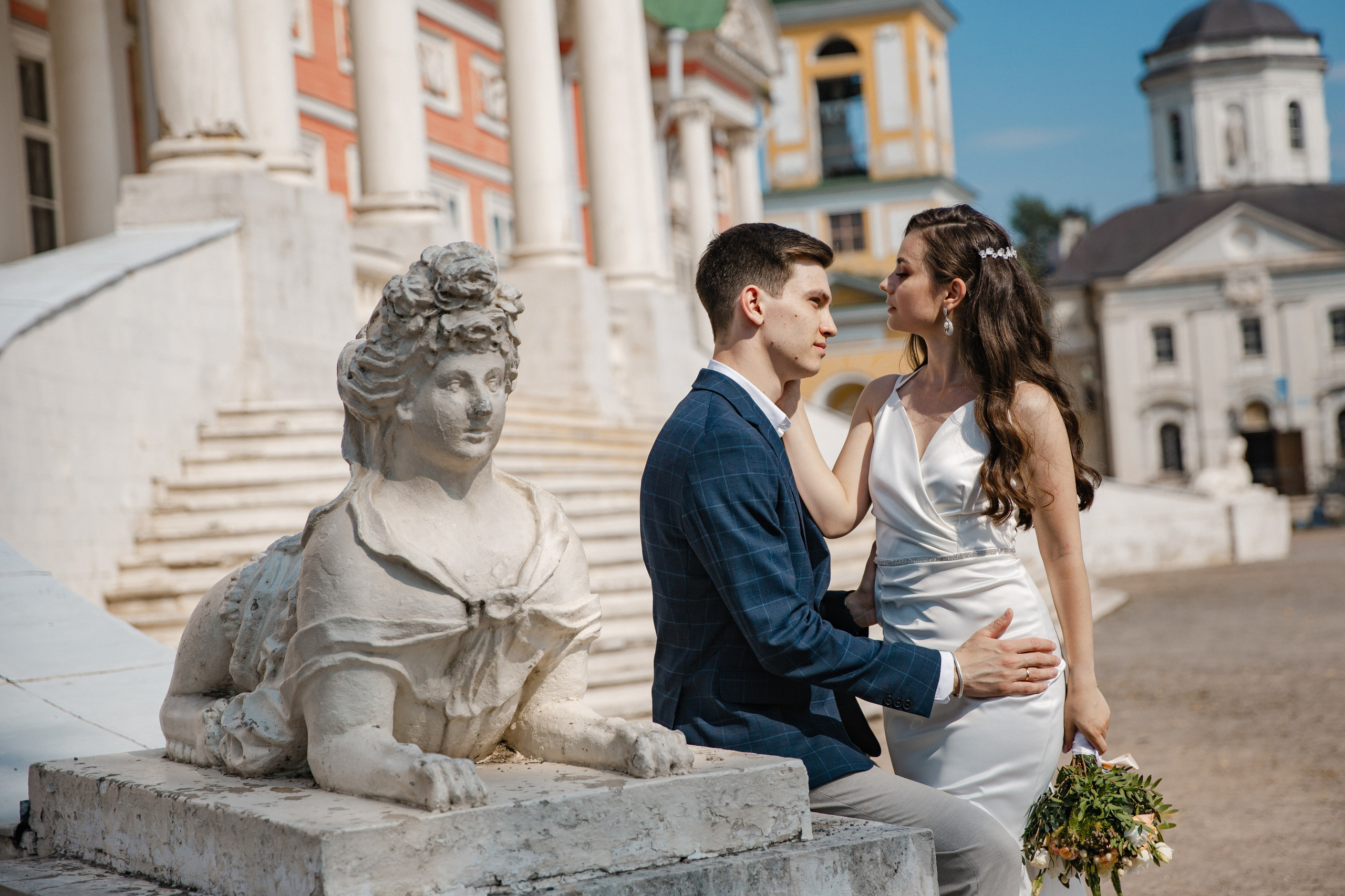 Свадебная фотосессия в Кусково. Фотограф и видеограф Анна Домашенко