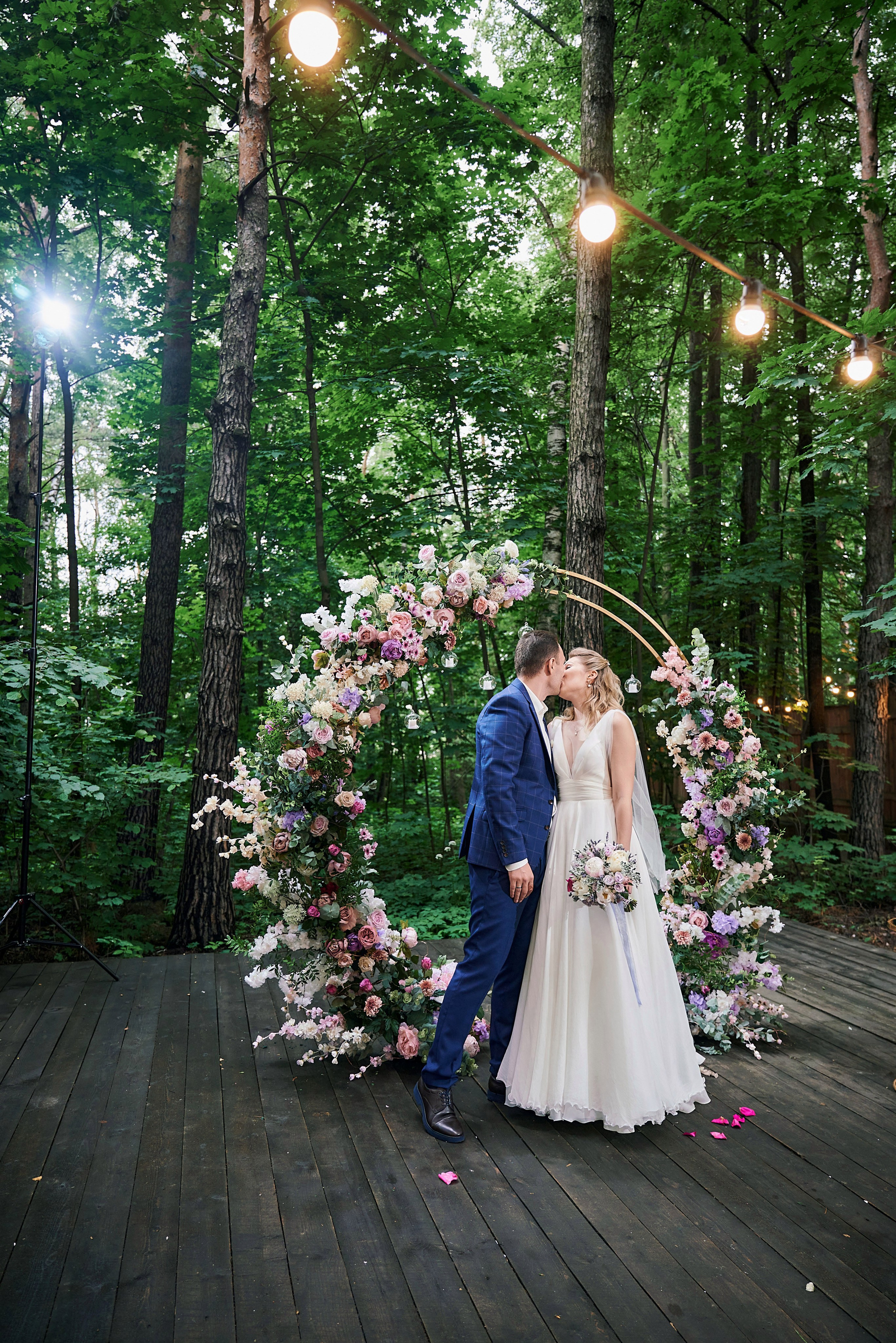 Свадебная Фотосессия в Лесной берег