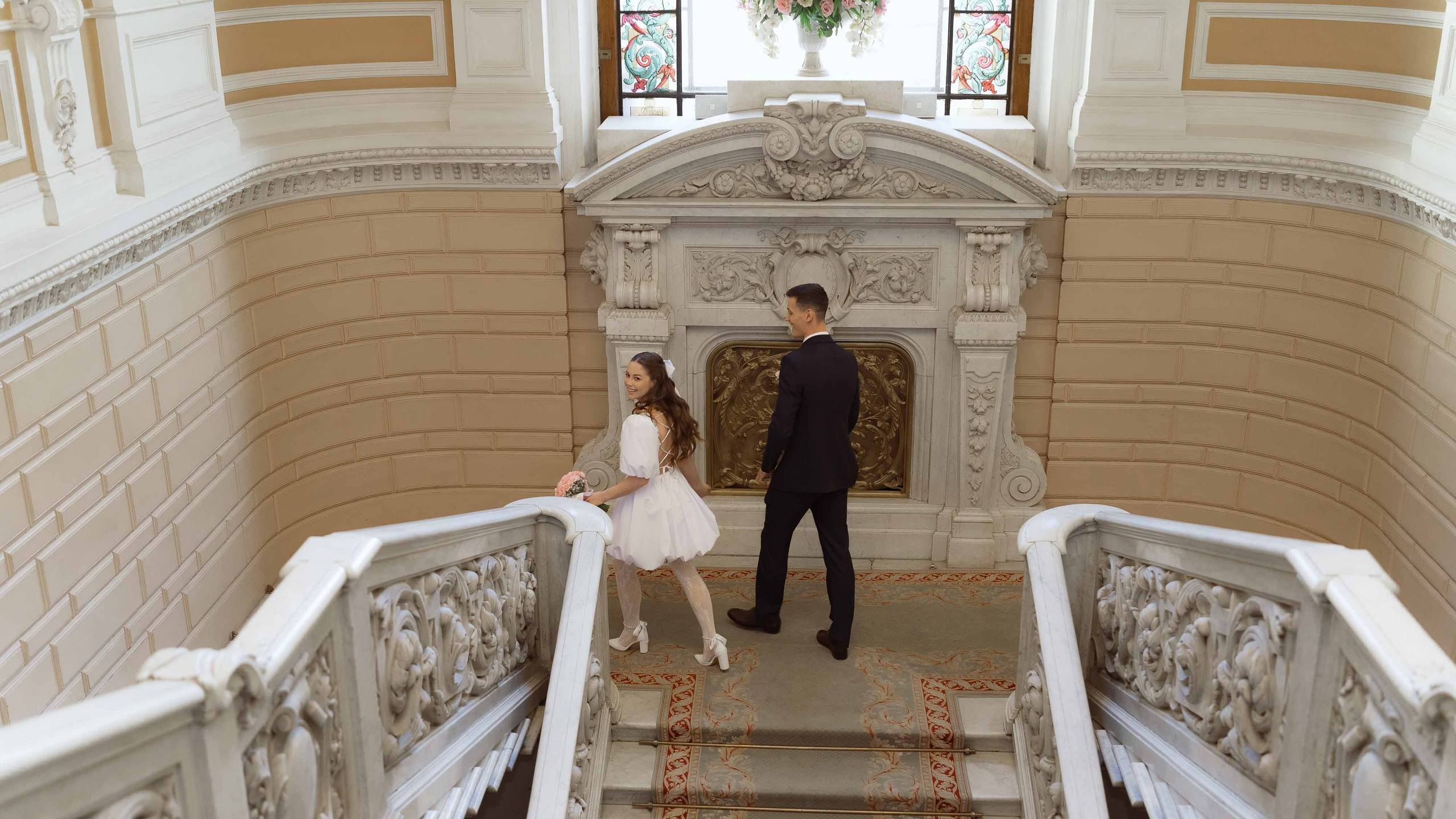 Милена и Данил — ЗАГС и прогулка у Исаакия. Свадебный фотограф Дмитрий Родионов — Санкт-Петербург и Ленинградская область