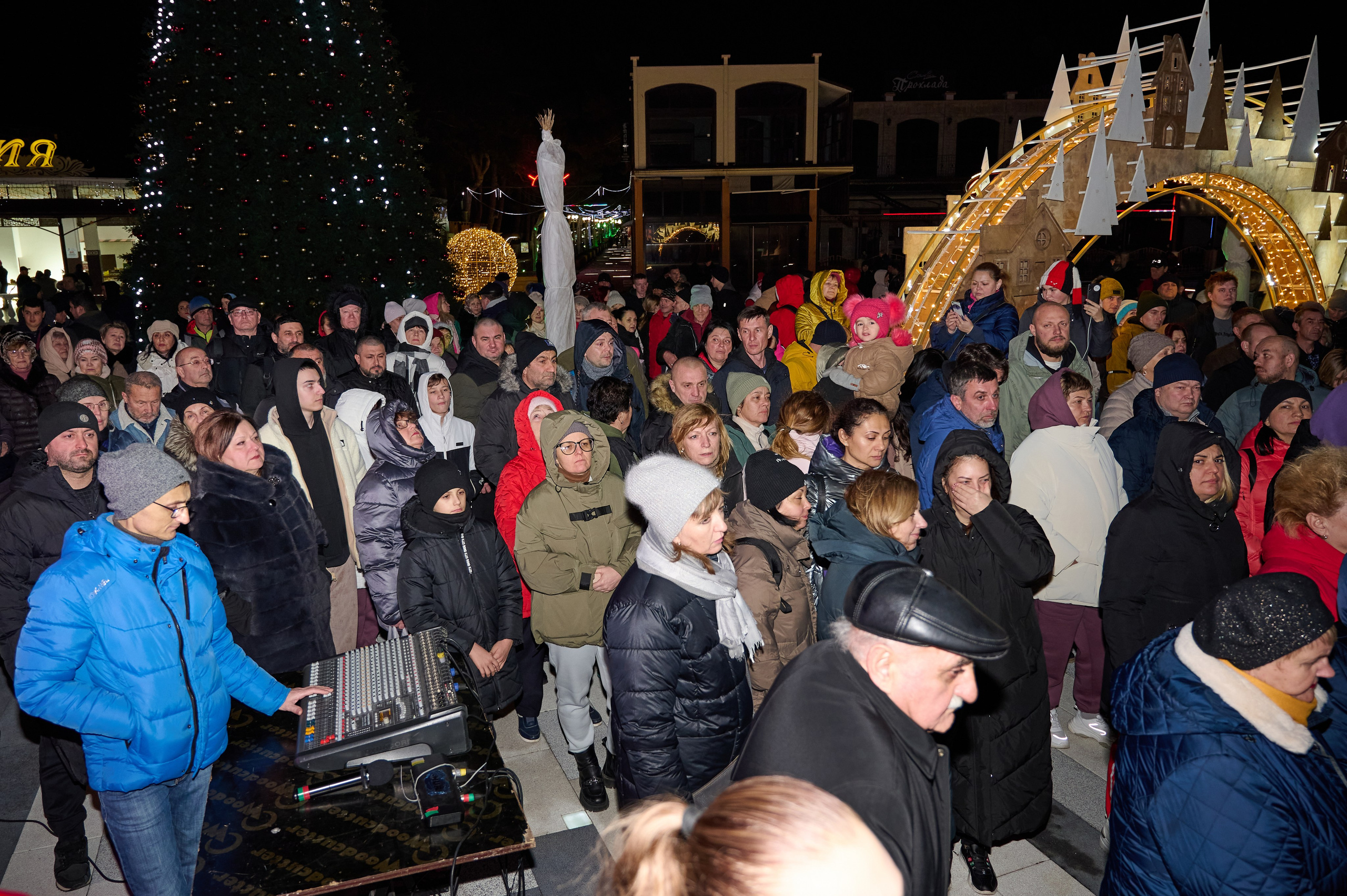 Крещенские купания. Жизнь курорта Кабардинка в фотографиях