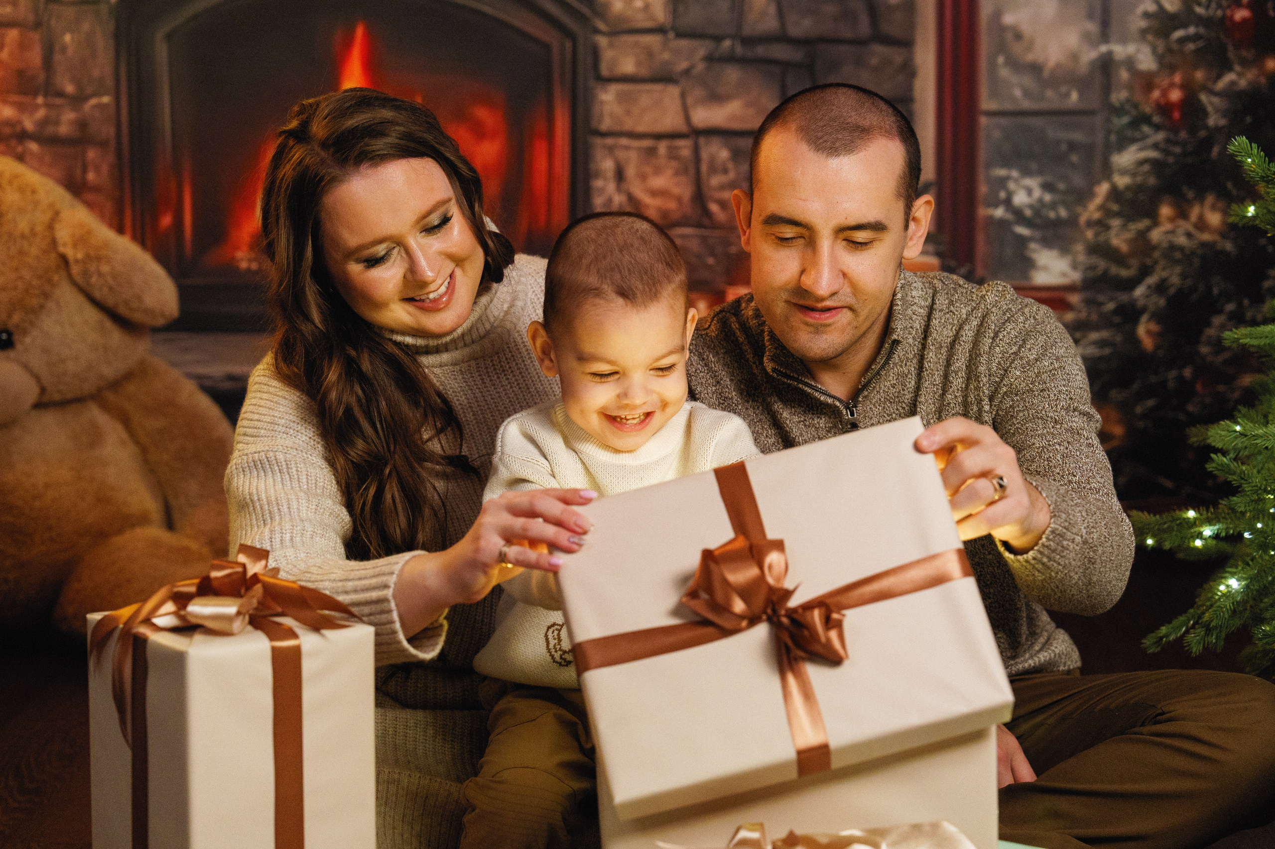 Новый год у нас в студии. Фотомастерская Воробьевых