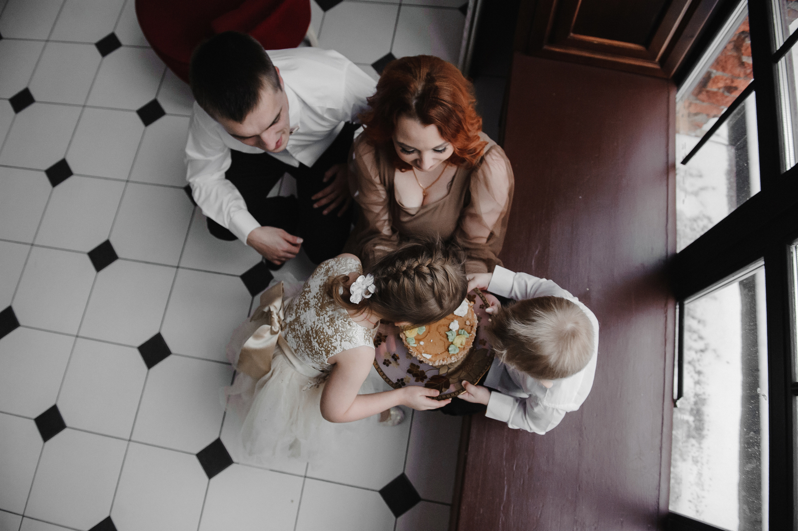 Семейная новогодняя фотосессия. Свадебный фотограф в Москве Алексей Тук