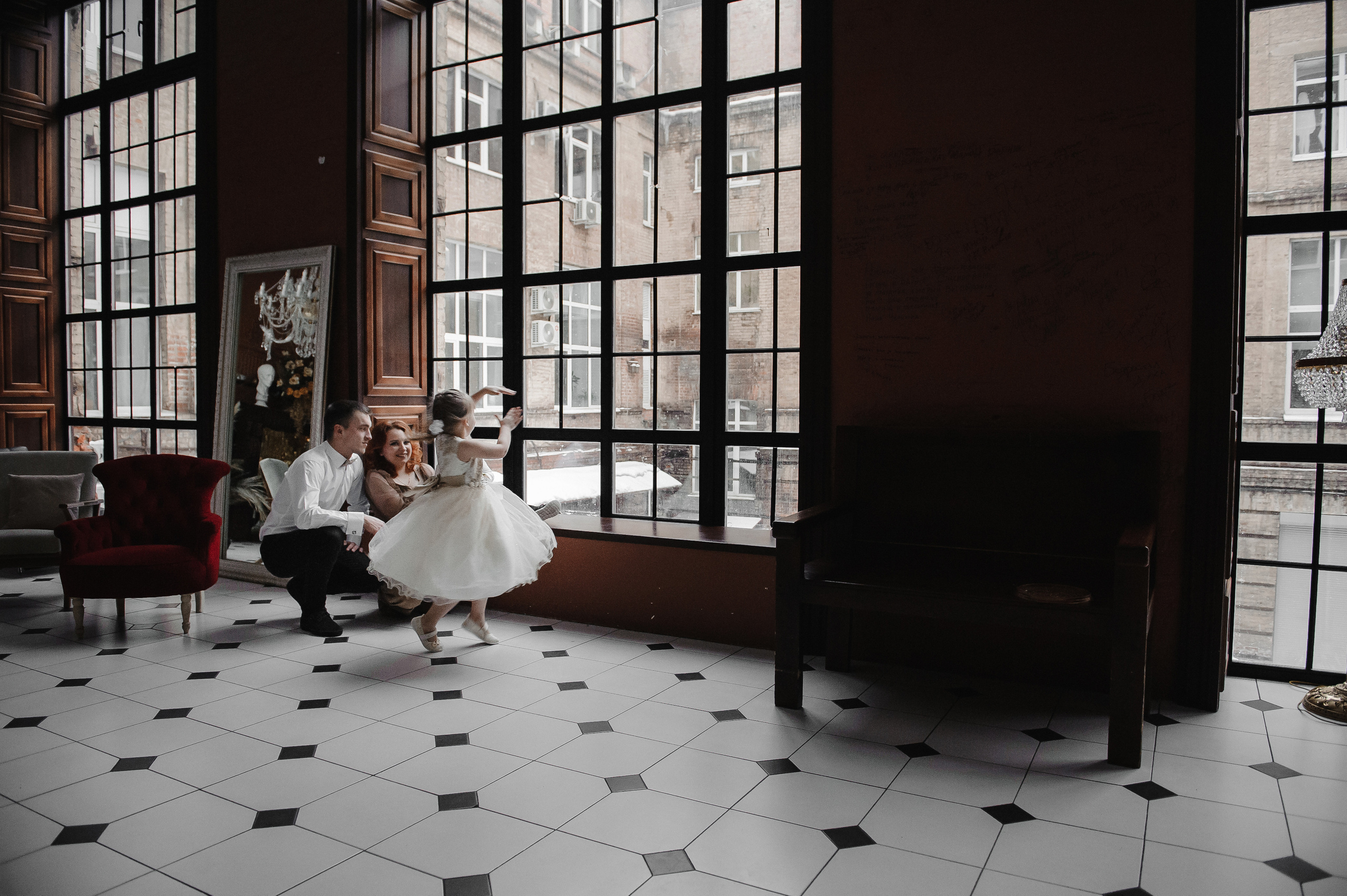 Семейная новогодняя фотосессия. Свадебный фотограф в Москве Алексей Тук