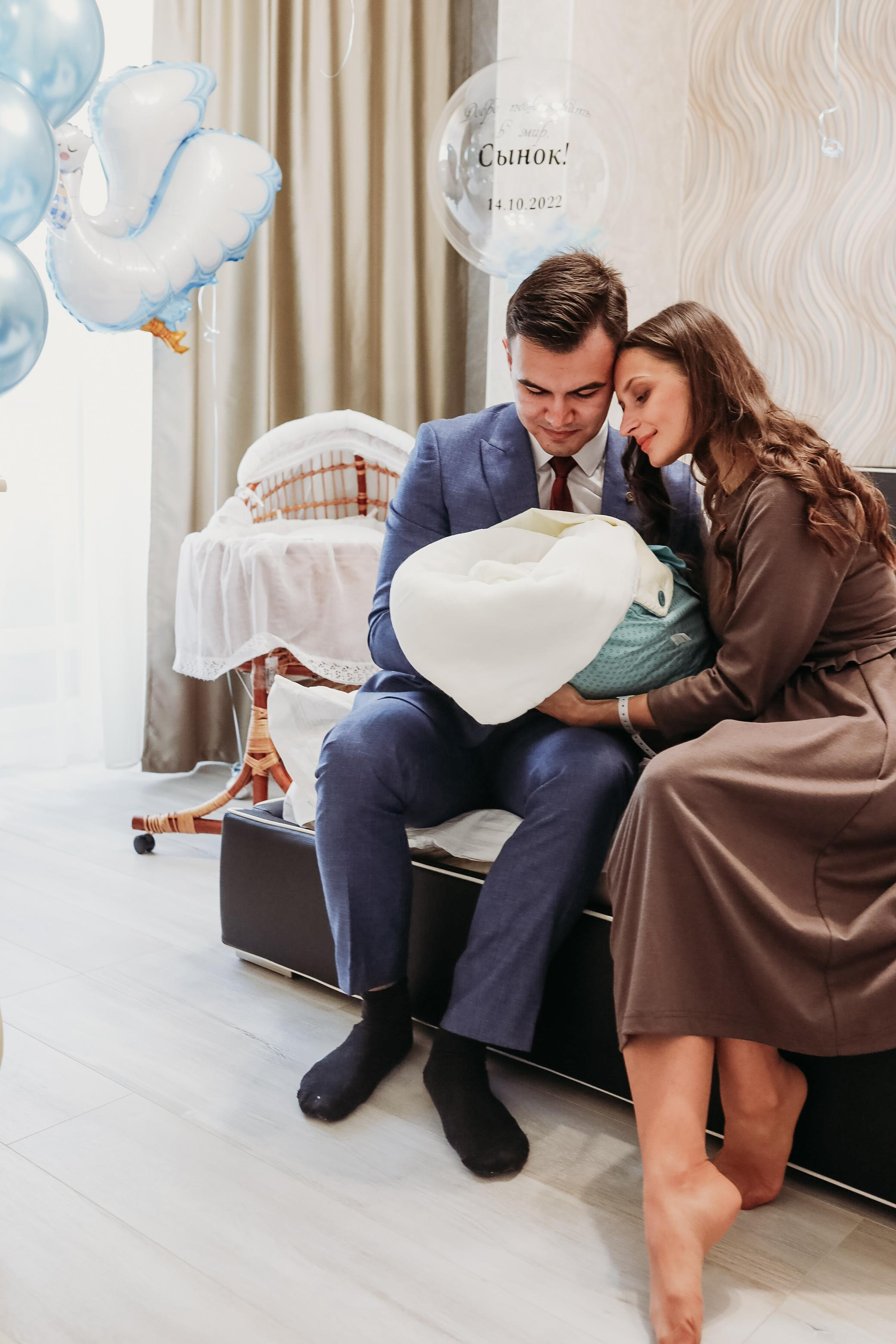 Выписка из роддома. Я дома!. Доула. Курс подготовки к родам. Перинатльный фотограф г. Оренбург