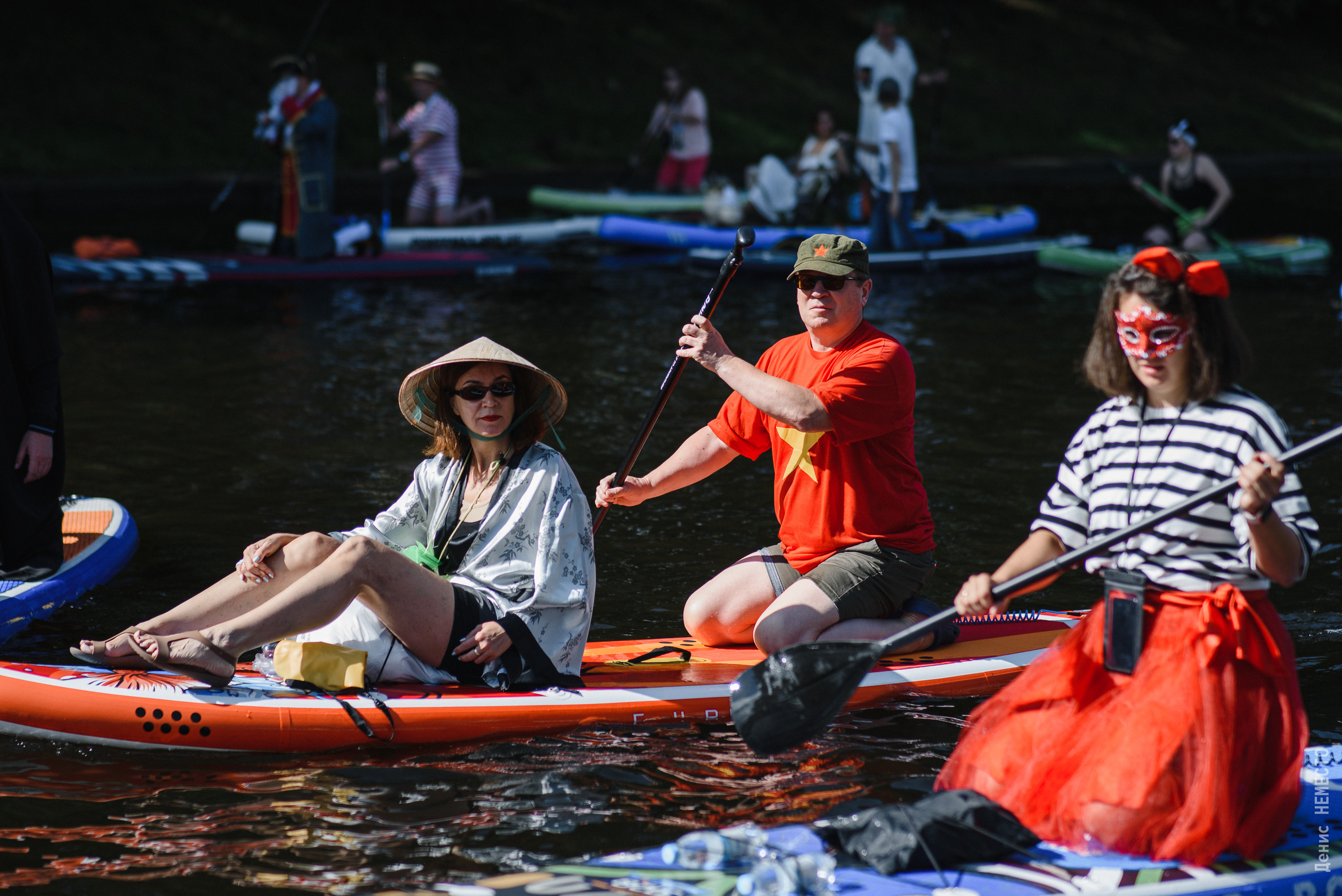 Офигительные участники Fontanka SUP. Фотограф Денис Неместо, портрет, репортаж