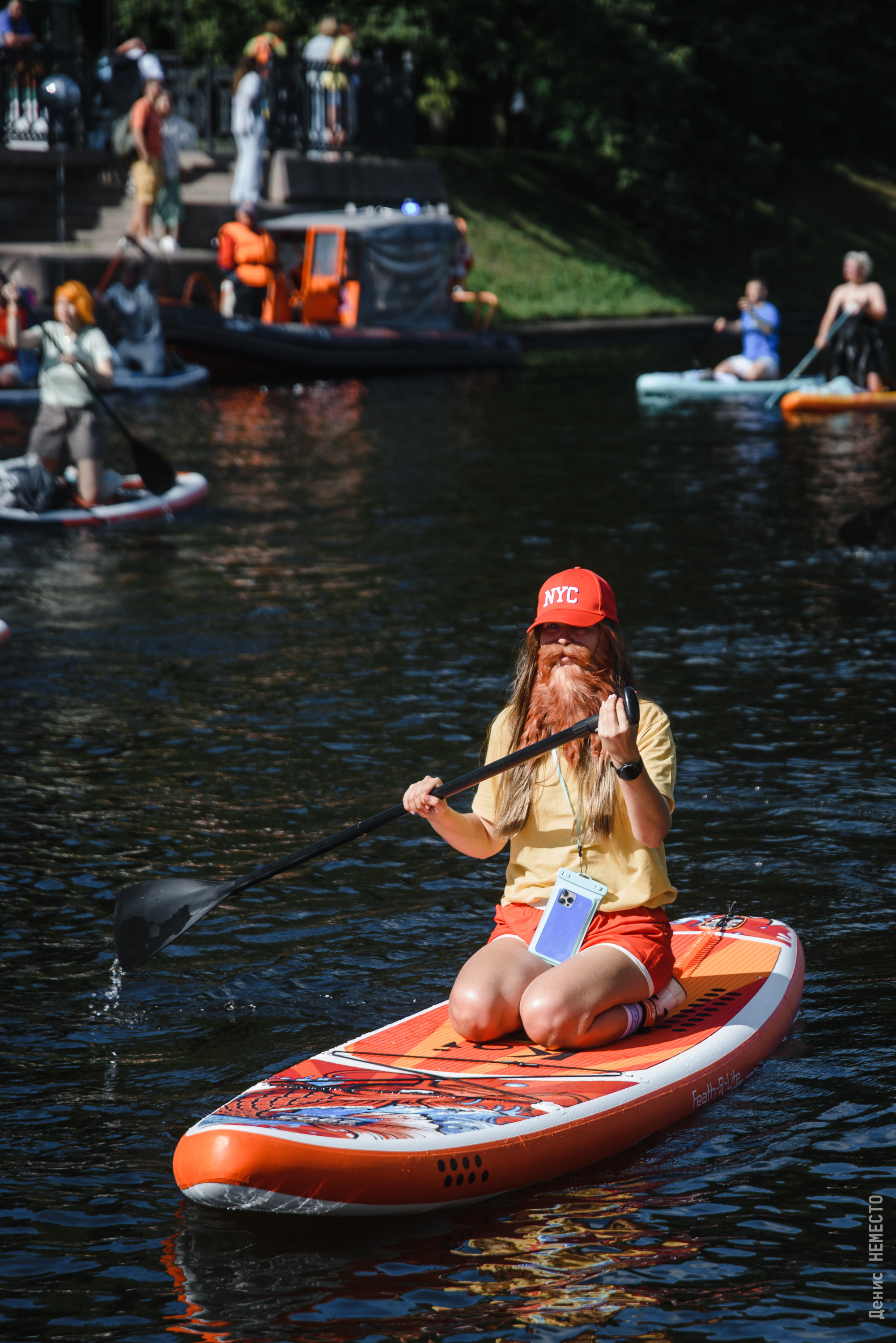 Офигительные участники Fontanka SUP. Фотограф Денис Неместо, портрет, репортаж