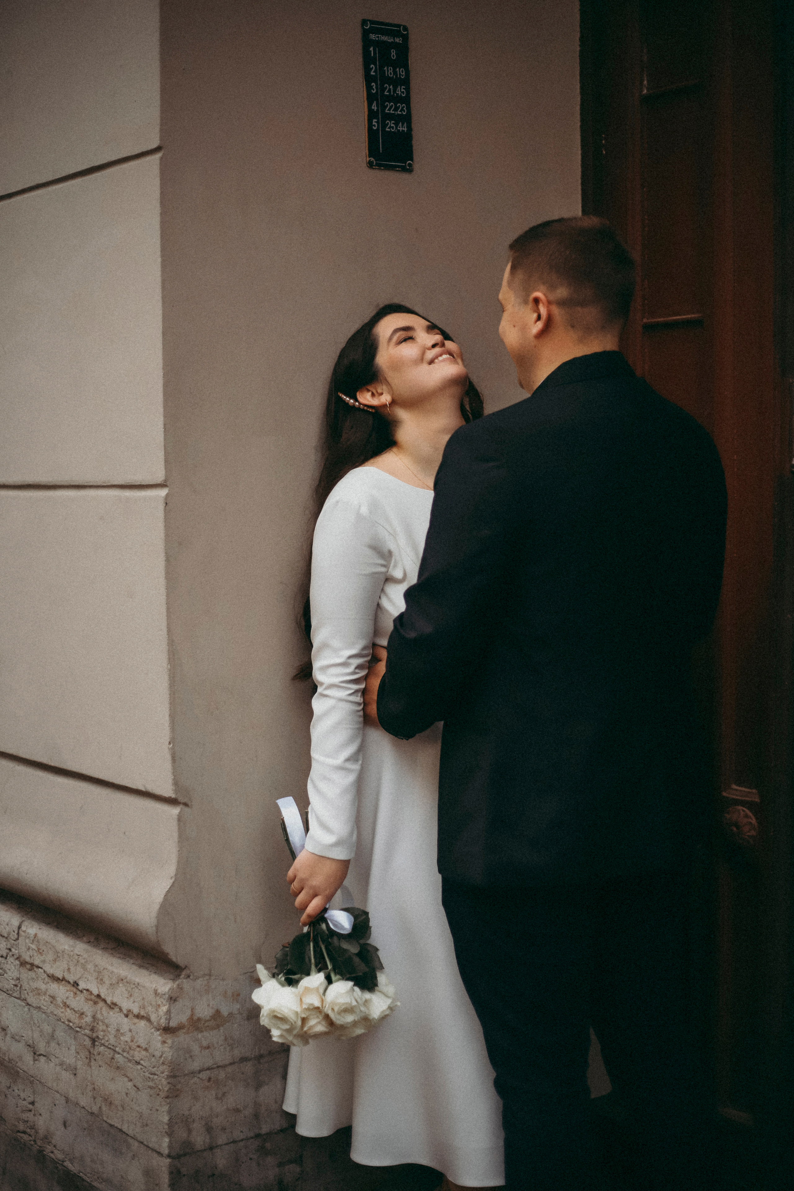 красива свадебная пара в СПб