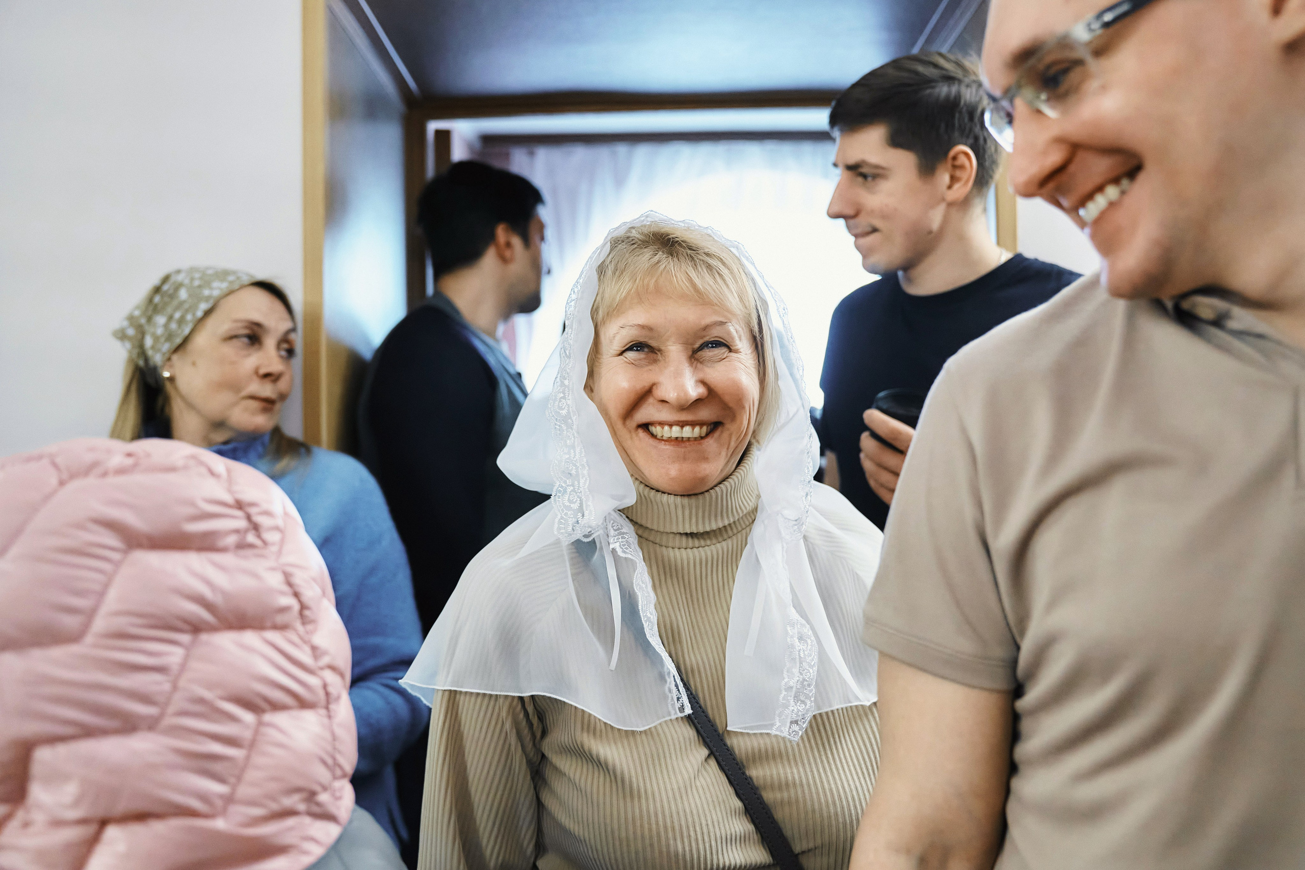 Крещение ребёнка в Церкви Илии Пророка и Воздвижения Честного Креста Господня в Черкизове