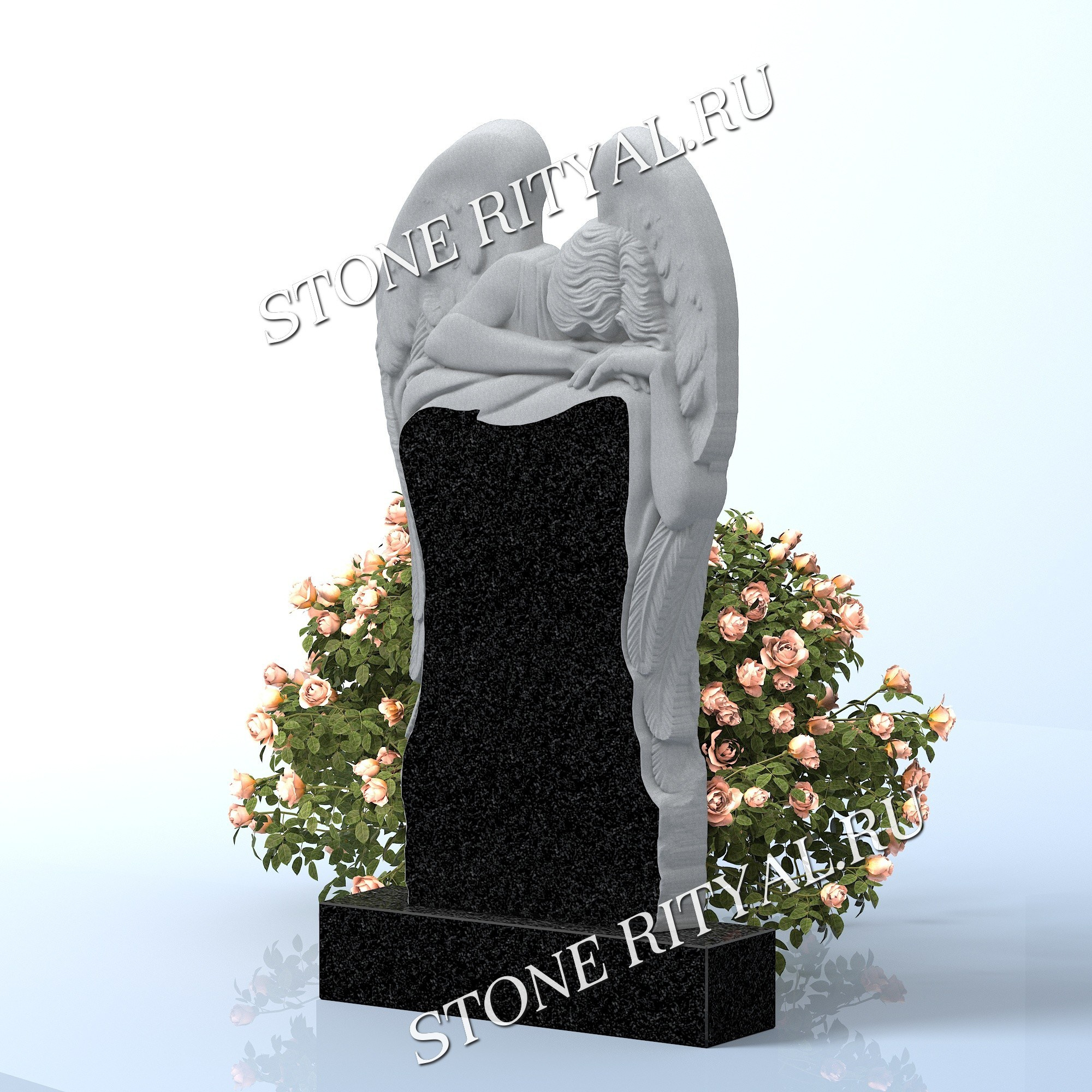 Вертикальные памятники фигурные. Изготовление и установка памятников в Москве и МО