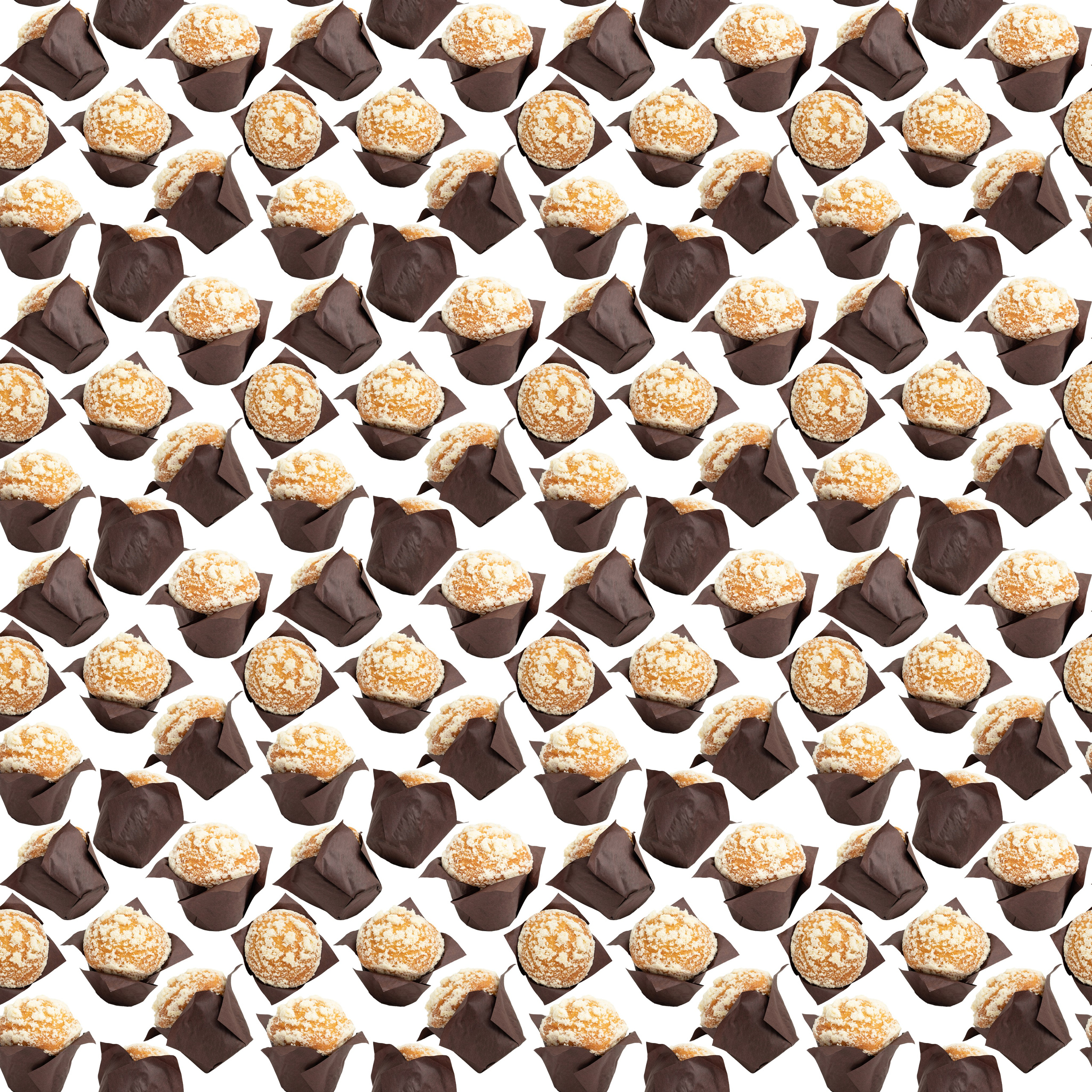 маффин молочный с посыпкой, паттерн, узор из еды, постер с едой, кондитерские изделия, постер для кофейни, изолят, кекс