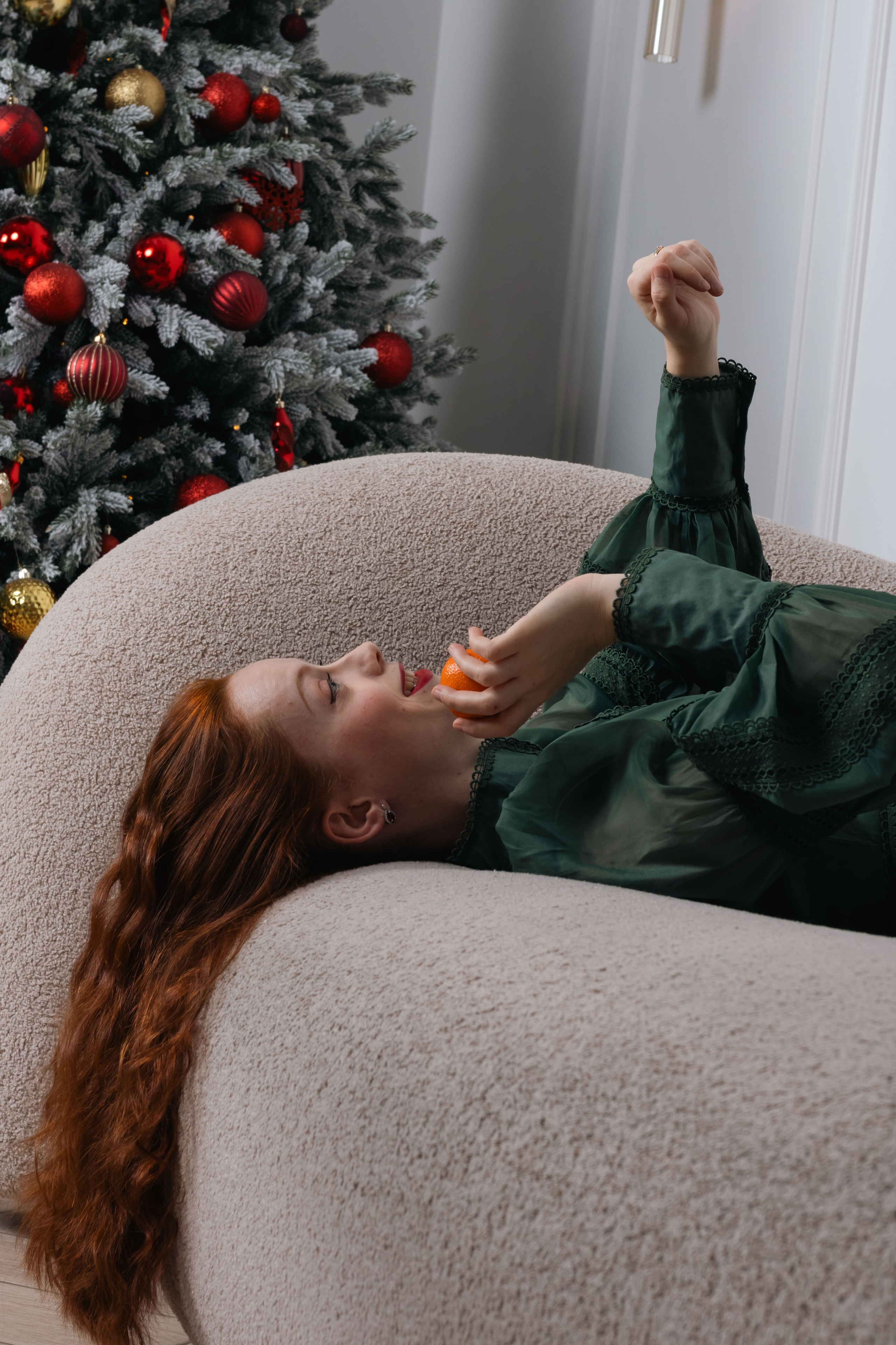 Новогодняя фотосессия в студии. Мария Жук — свадебный и репортажный фотограф в Москве