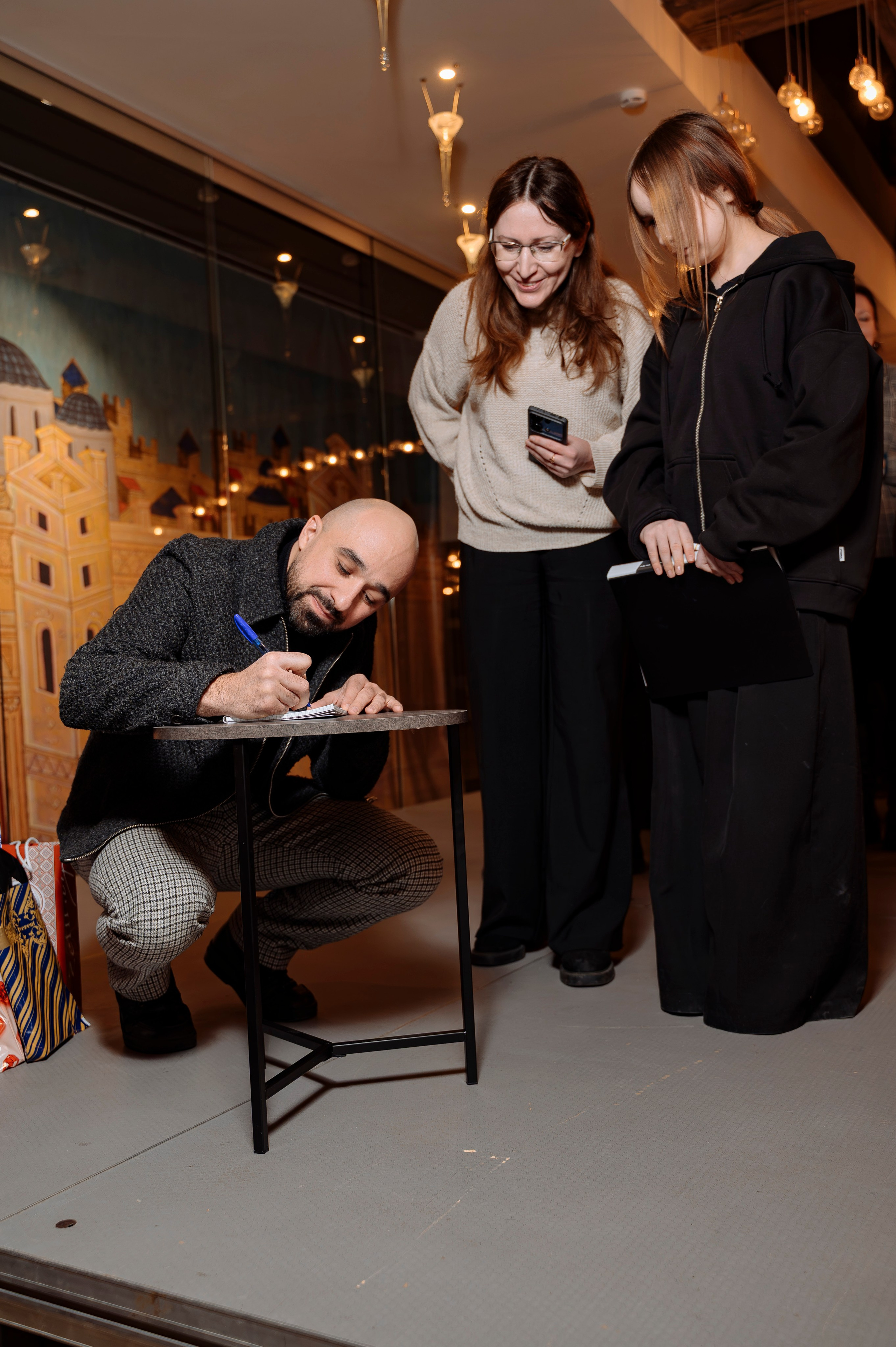 ФАН встреча участников проекта FACTOR.BY: Ибрагима Карасова и Шамхала Хачатуряна. Фотограф Беларусь — Ольга Шаповалова (Жардецкая)