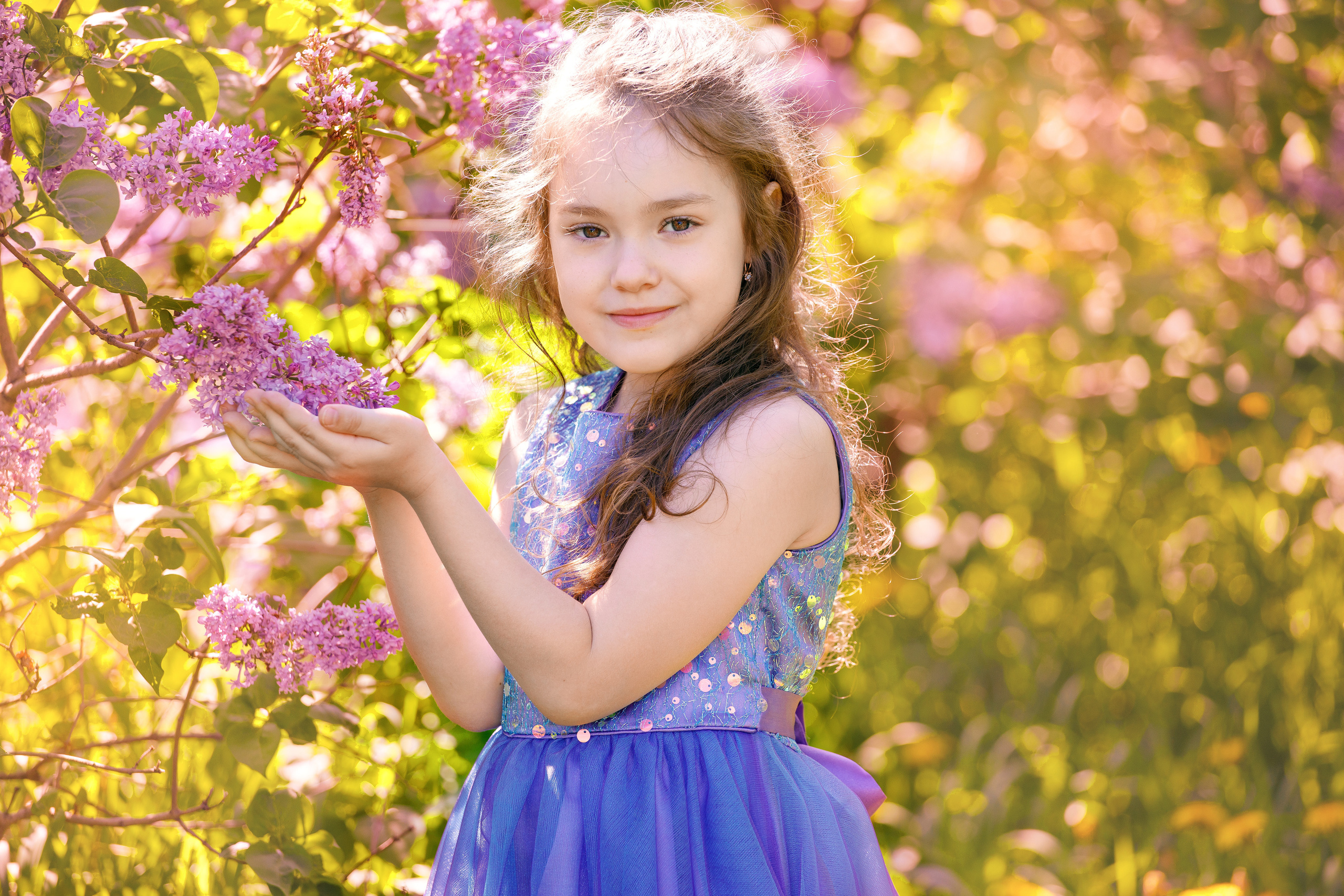 Детская и семейная фотосессия на природе