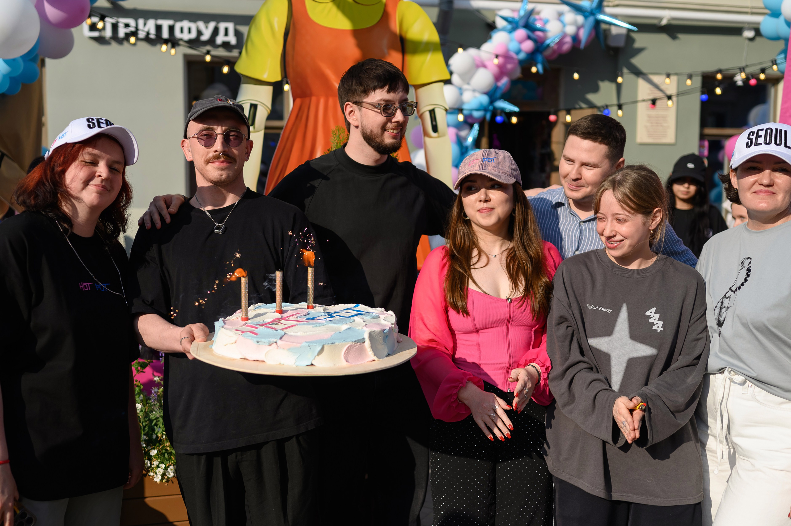 Фотосъёмка дня рождения ресторана корейского стритфуда «HOT POT» в Казани