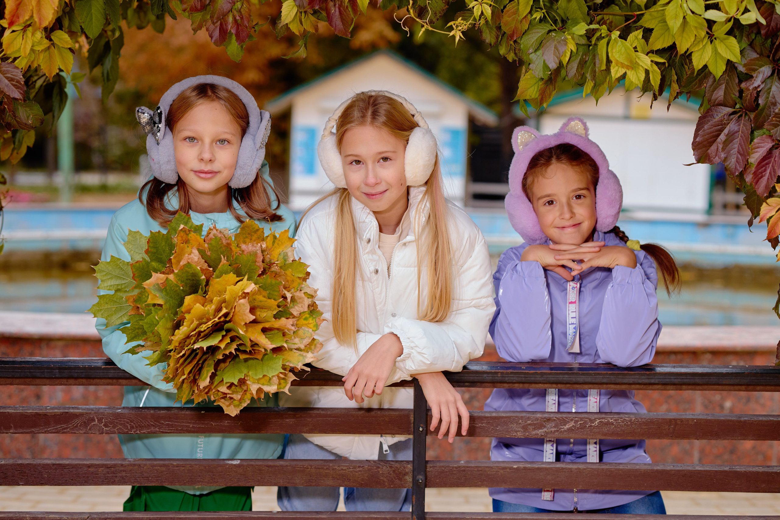 Сьемка для Выпускного Альбома В Парке. Фотограф Выпускные альбомы Таганрог Сергей Коробченко