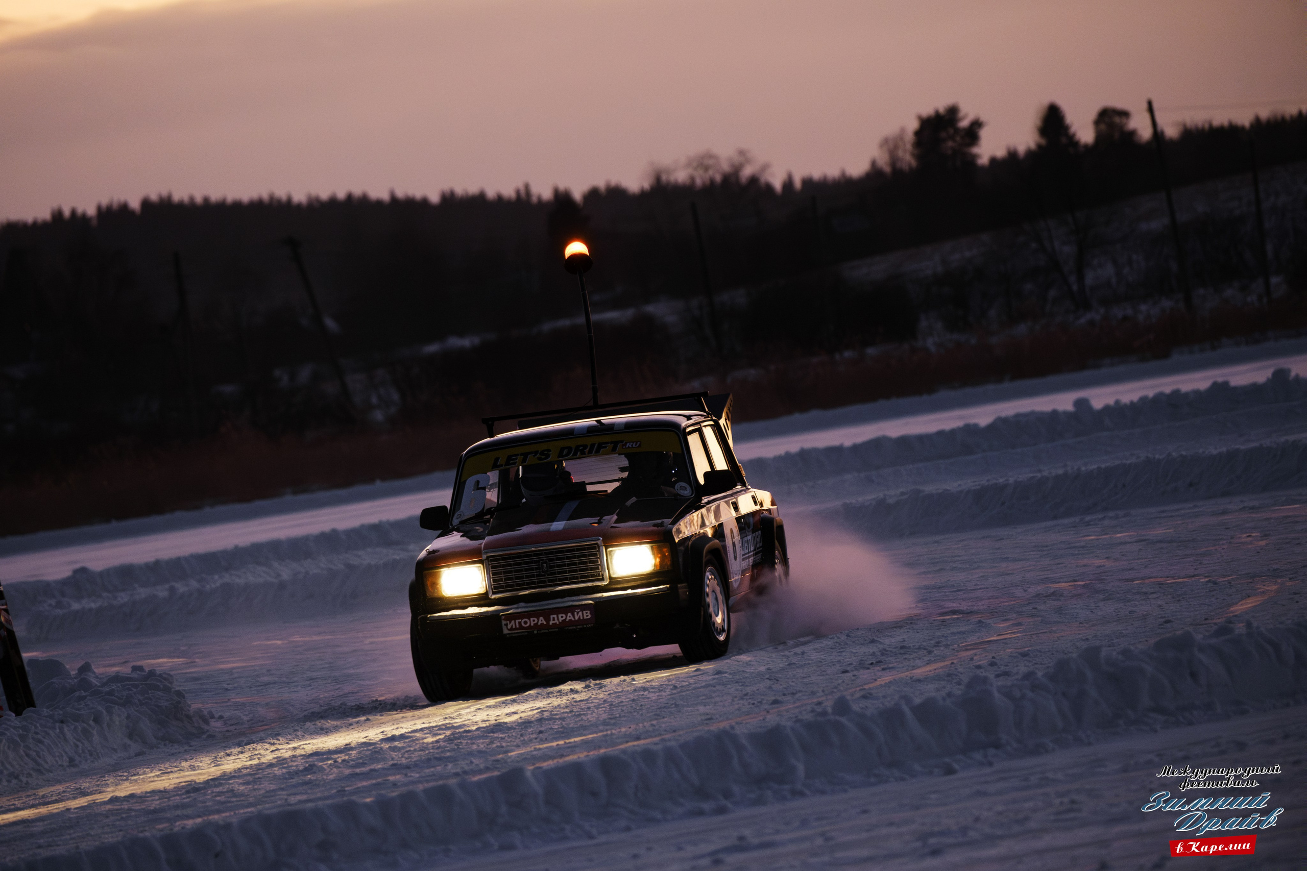 «Зимний Драйв в Карелии» Авто Марафон-гигант «25 часов на льду» Илона Накутис, Николай Грязин, джимхана, фотограф Антон Медведев, icoguar, Сортавала, Карелия
