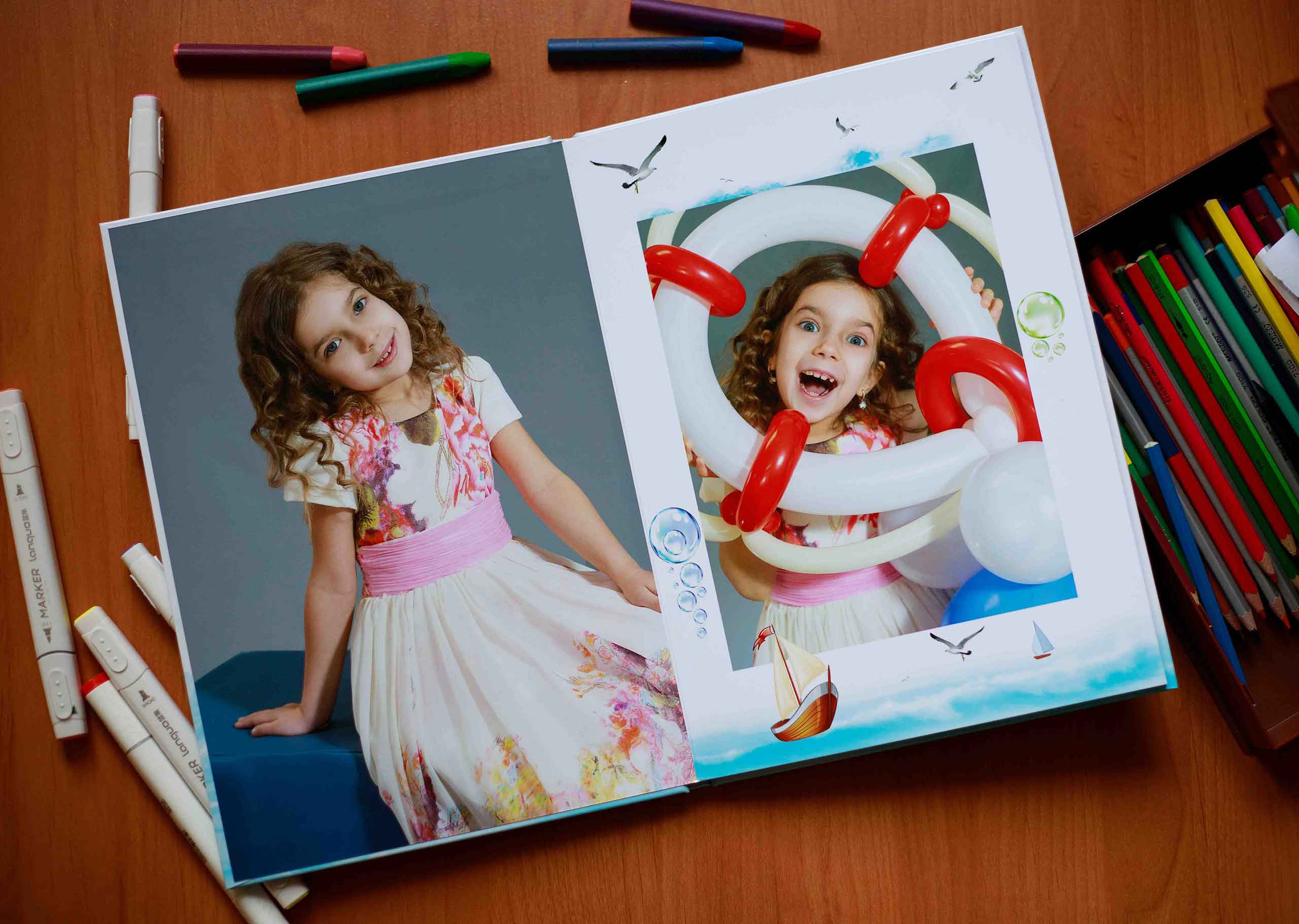 Выпускной альбом детский сад. Выпускные альбомы в Крыму, Севастополе и Симферополе