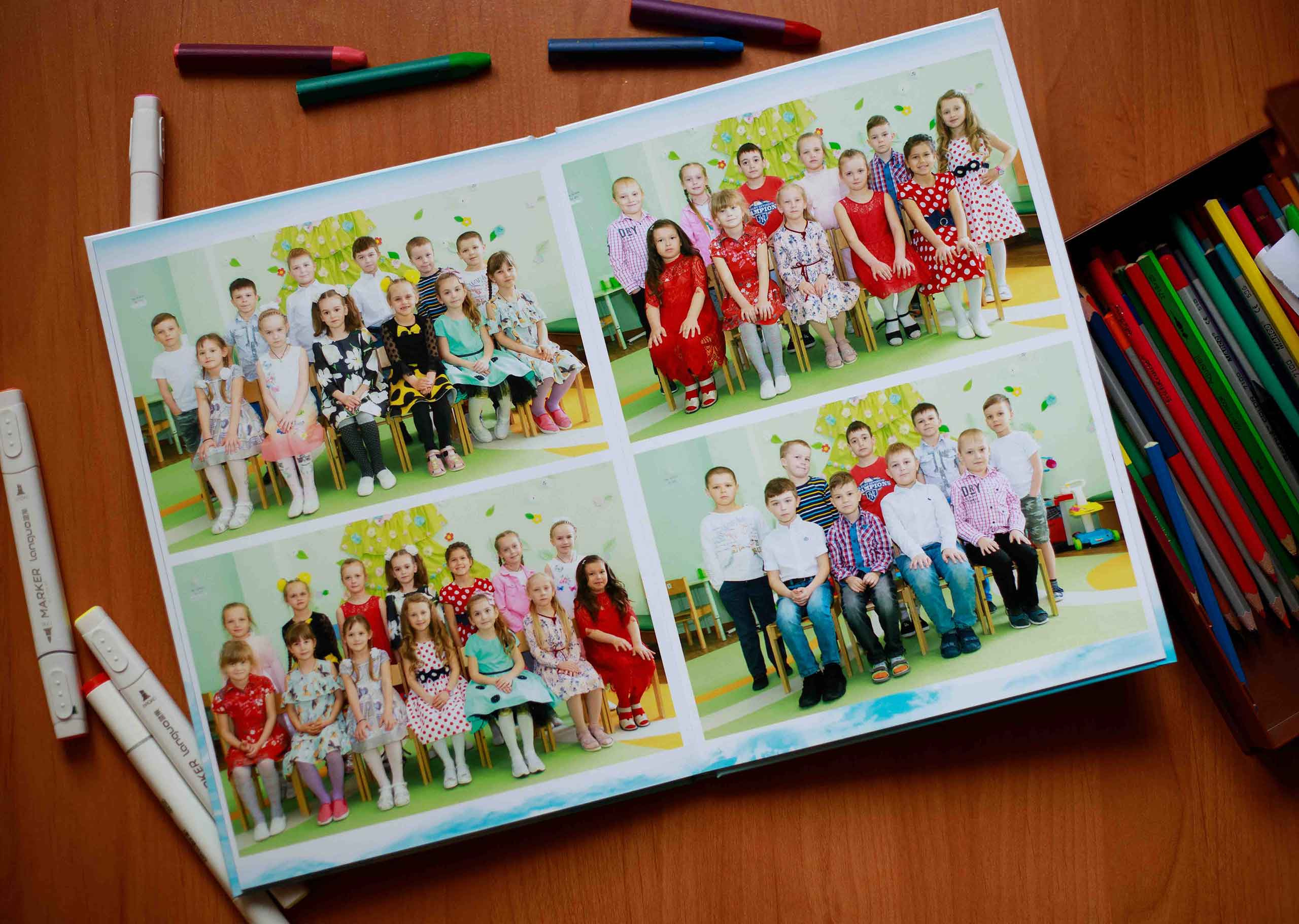 Выпускной альбом детский сад. Выпускные альбомы в Крыму, Севастополе и Симферополе