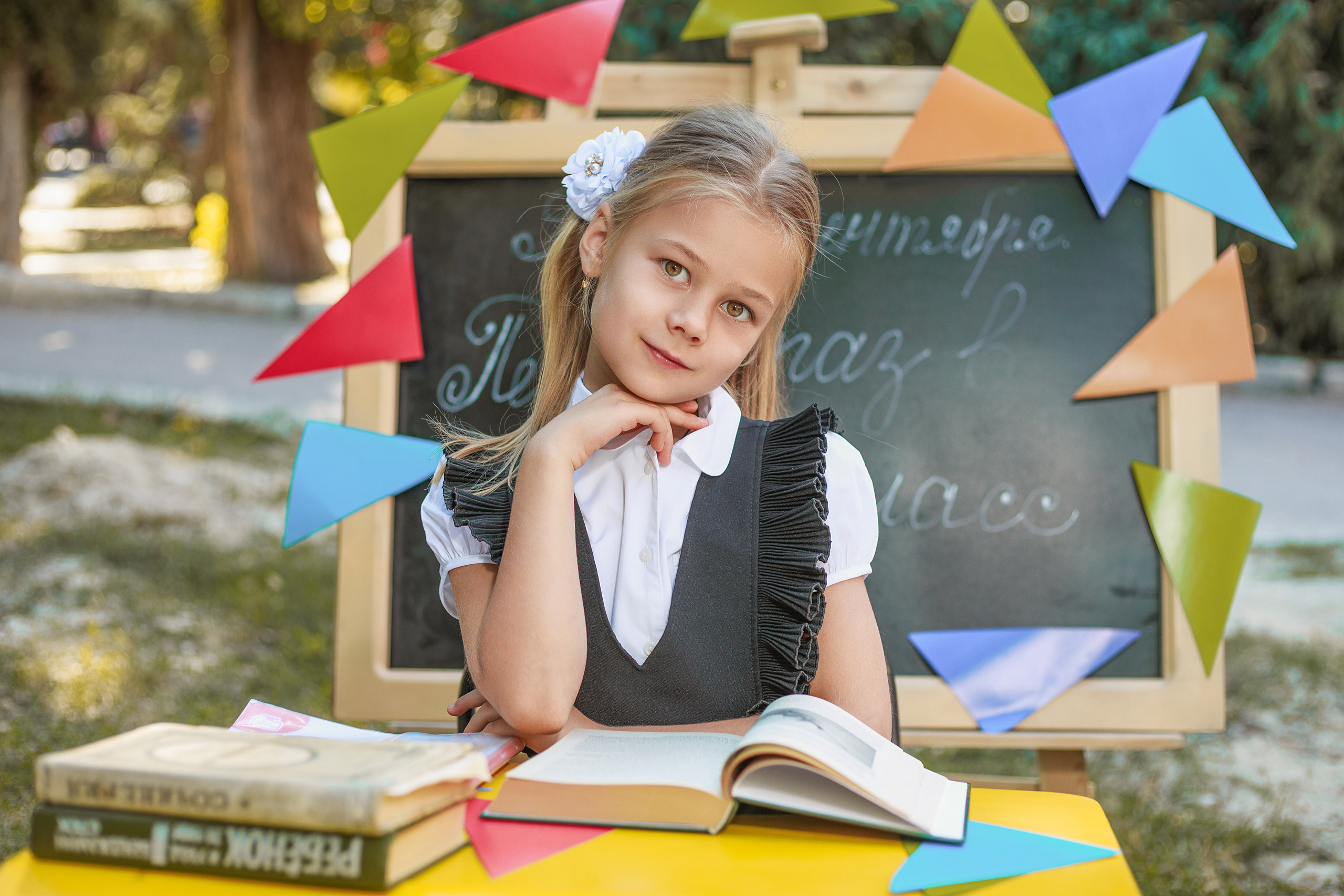 Фотосъёмка первоклассников. Выпускные альбомы в Крыму, Севастополе и Симферополе