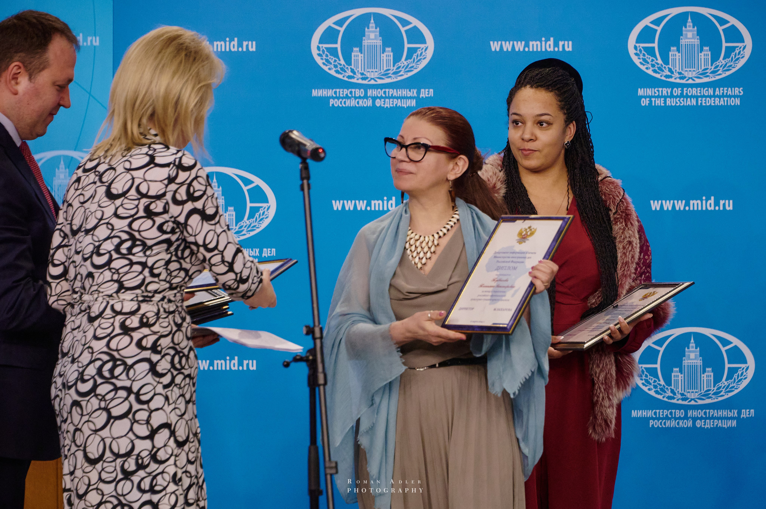 Презентация киноленты «Black to USSR». Фотограф Роман Адлер