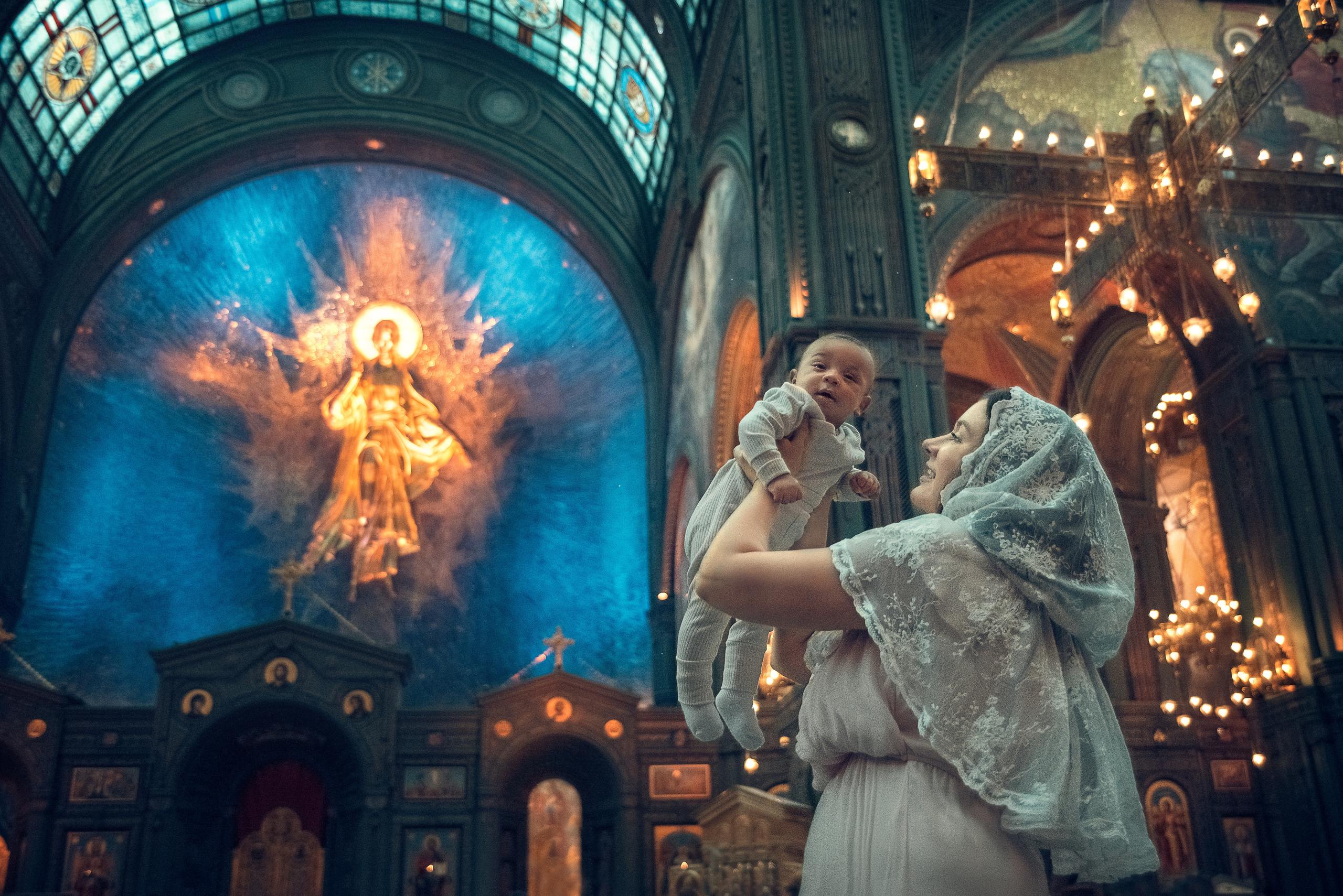 Фотограф на Крещение Юлия Сапрыкина