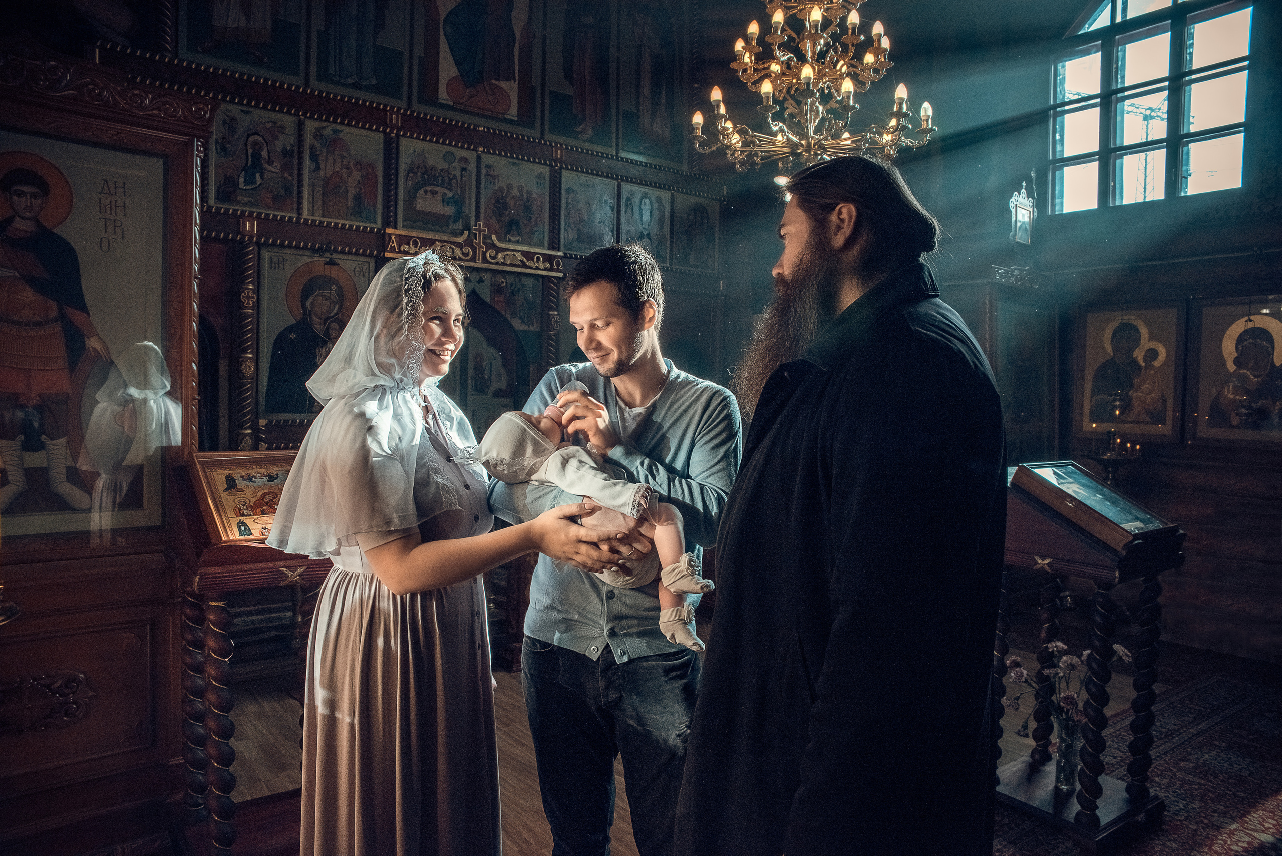 Фотограф на Крещение Юлия Сапрыкина