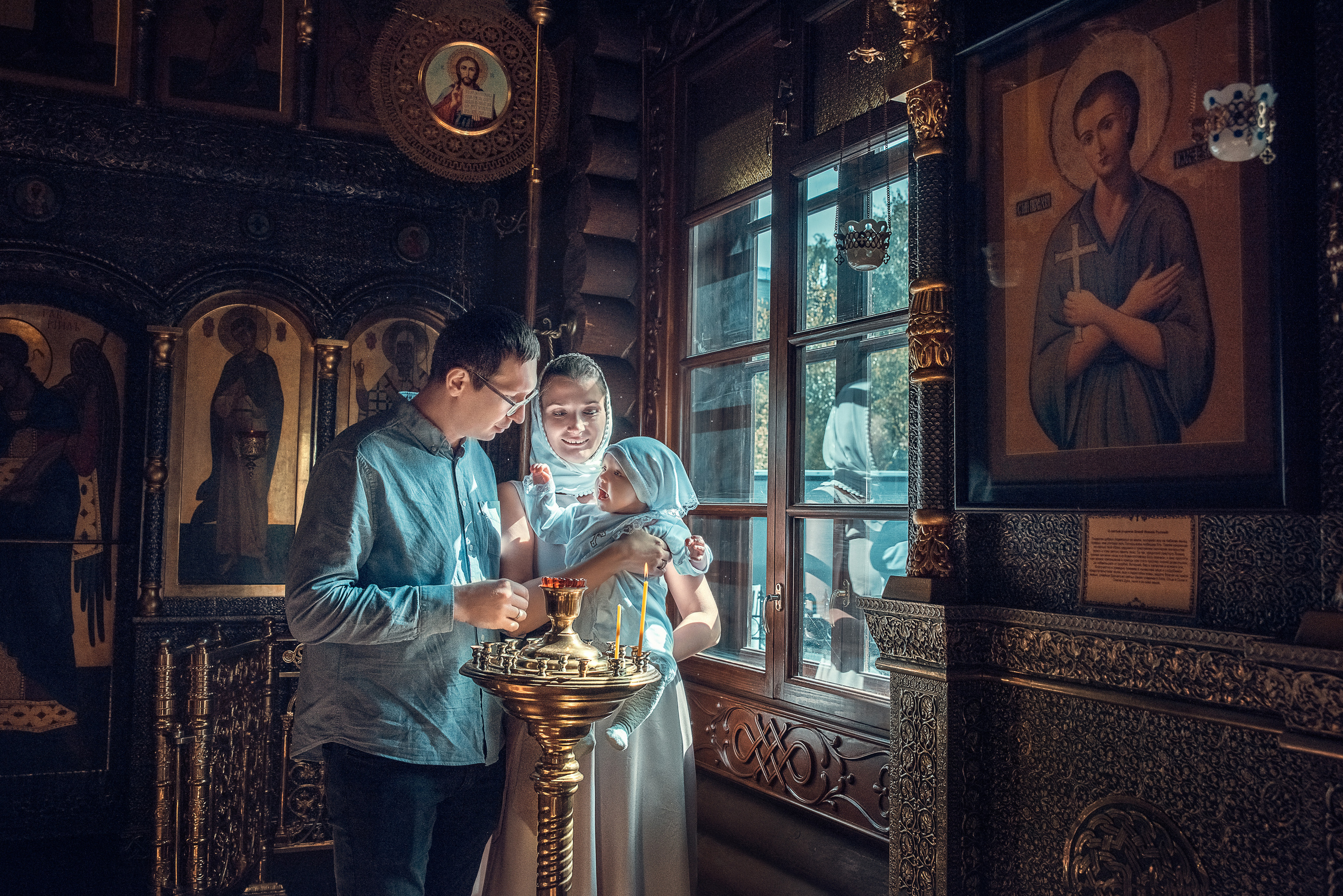 Фотограф на Крещение Юлия Сапрыкина