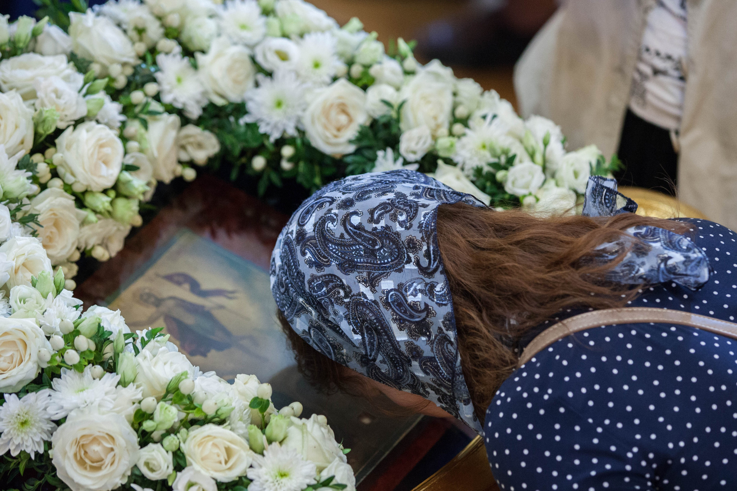 МИТРОПОЛИТ ВАРСОНОФИЙ СОВЕРШИЛ БОЖЕСТВЕННУЮ ЛИТУРГИЮ В НИКОЛО-БОГОЯВЛЕНСКОМ СОБОРЕ. НИКОЛО-БОГОЯВЛЕНСКИЙ МОРСКОЙ СОБОР