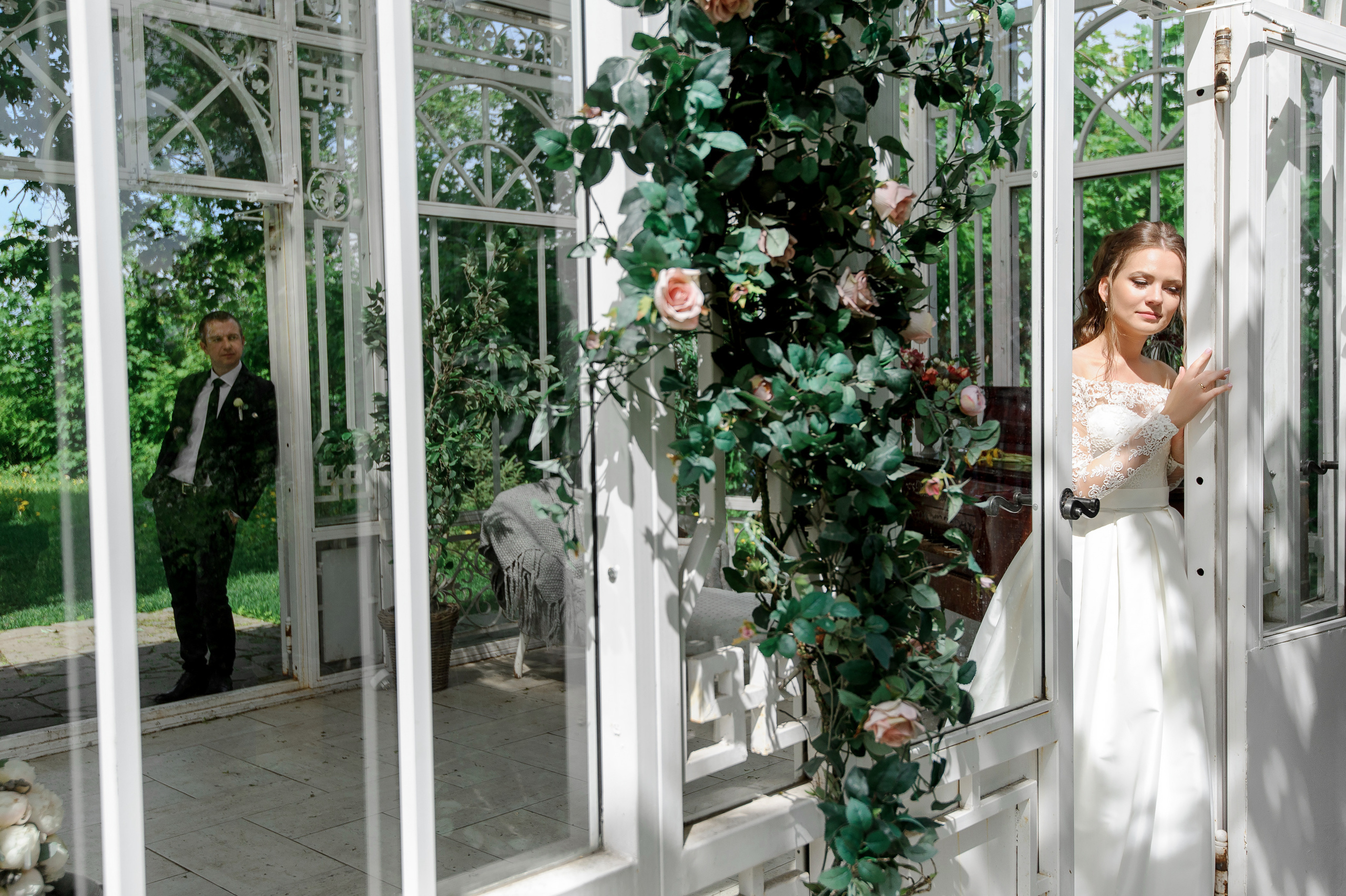 Свадебная фотосъёмка в фотостудии Мимика. Свадебный фотограф Наталья Немцева в Санкт-Петербурге