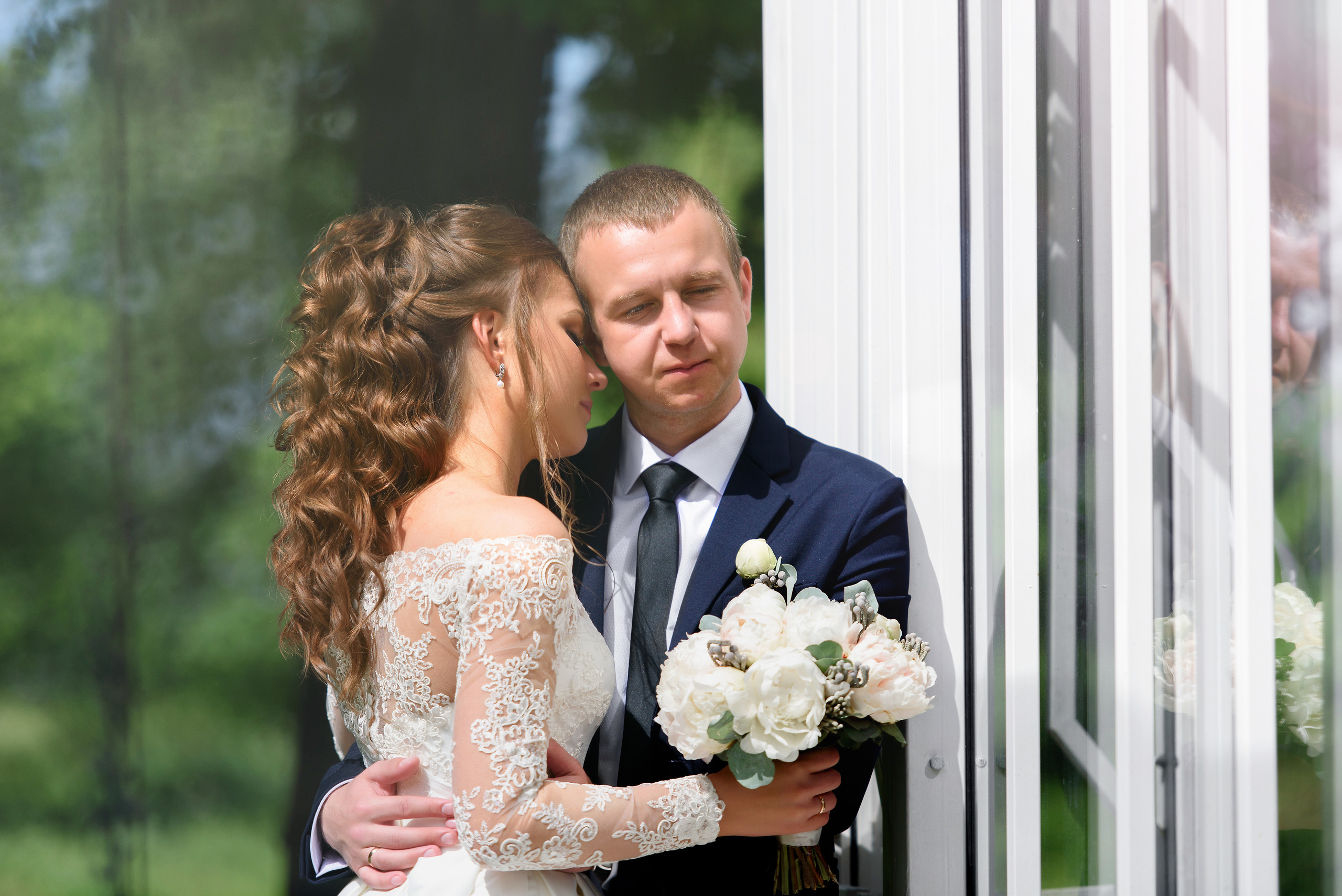 Свадебная фотосъёмка в фотостудии Мимика. Свадебный фотограф Наталья Немцева в Санкт-Петербурге