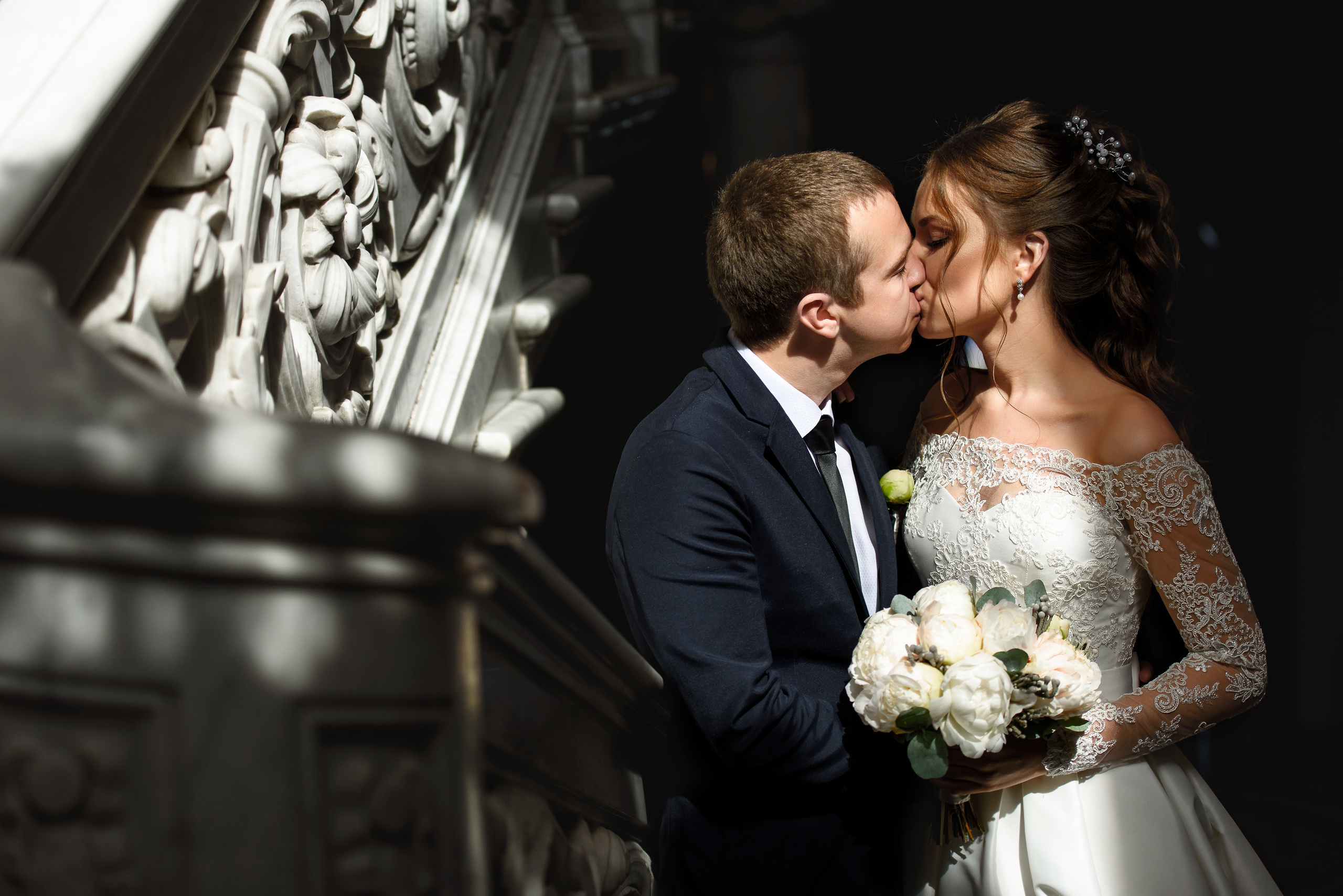 Свадебная фотосъёмка в фотостудии Мимика. Свадебный фотограф Наталья Немцева в Санкт-Петербурге