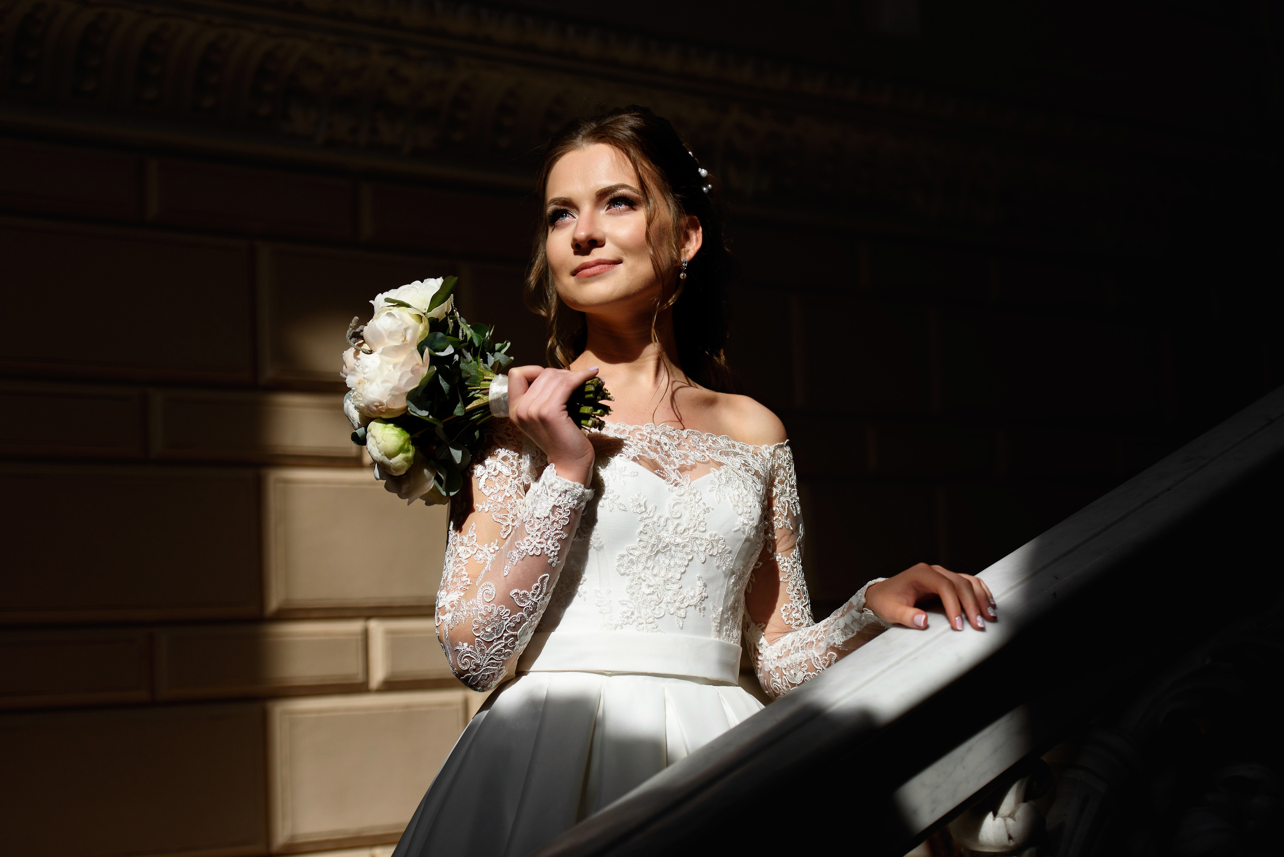 Свадебная фотосъёмка в фотостудии Мимика. Свадебный фотограф Наталья Немцева в Санкт-Петербурге